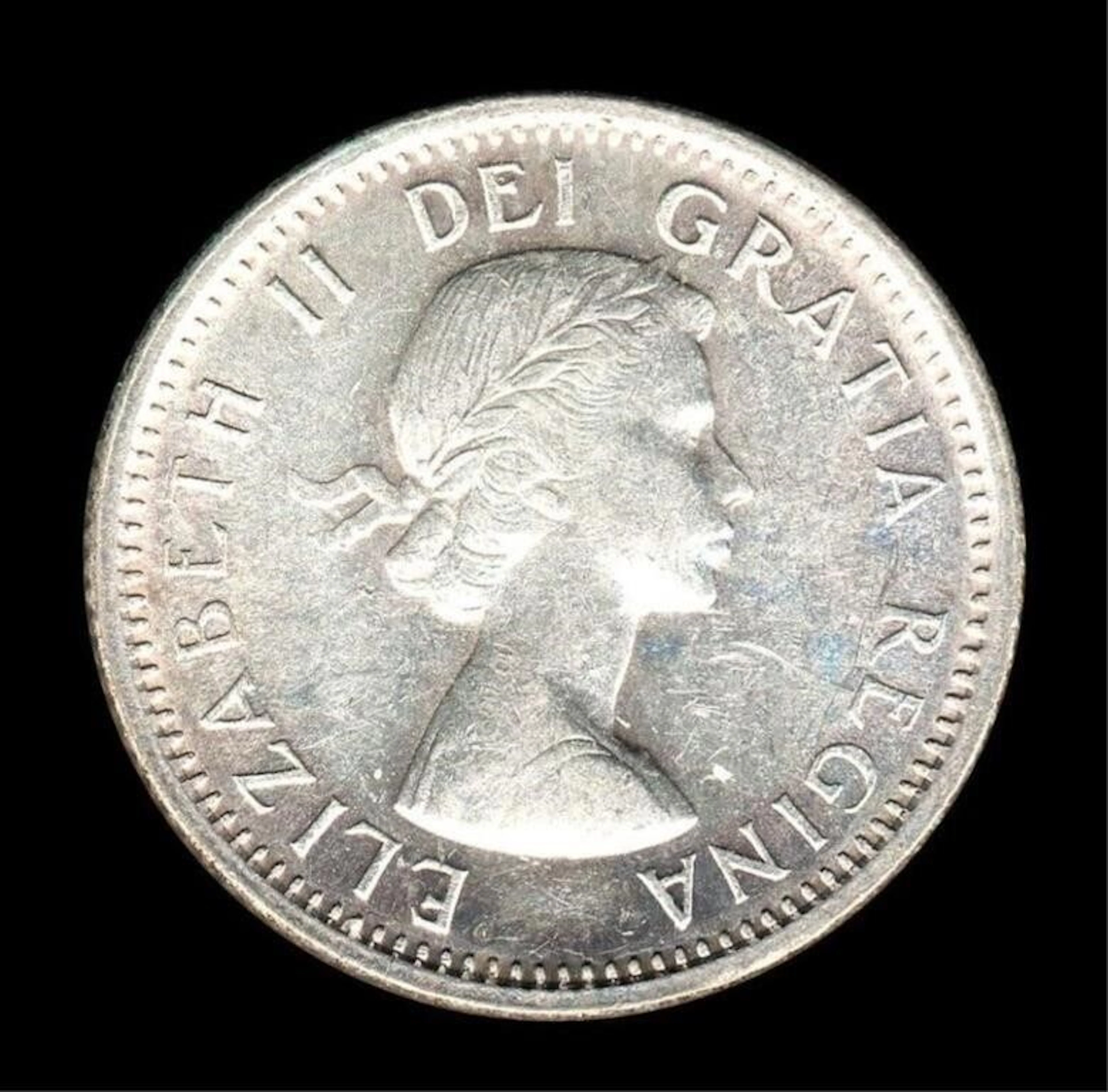 ., silver(2.39g), canada 10cent (random date) coi