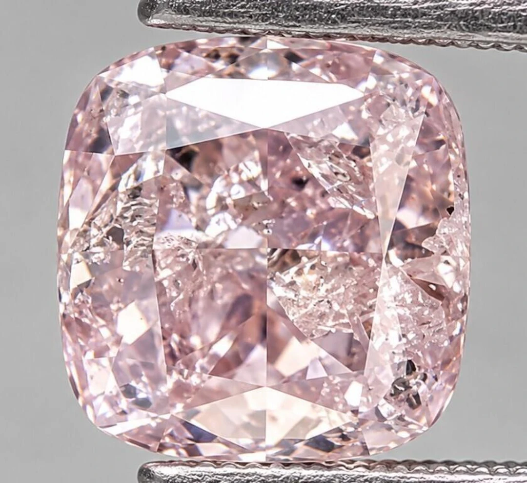 $5340* GIA Certified, natural diamond 0.44ct.Cushi