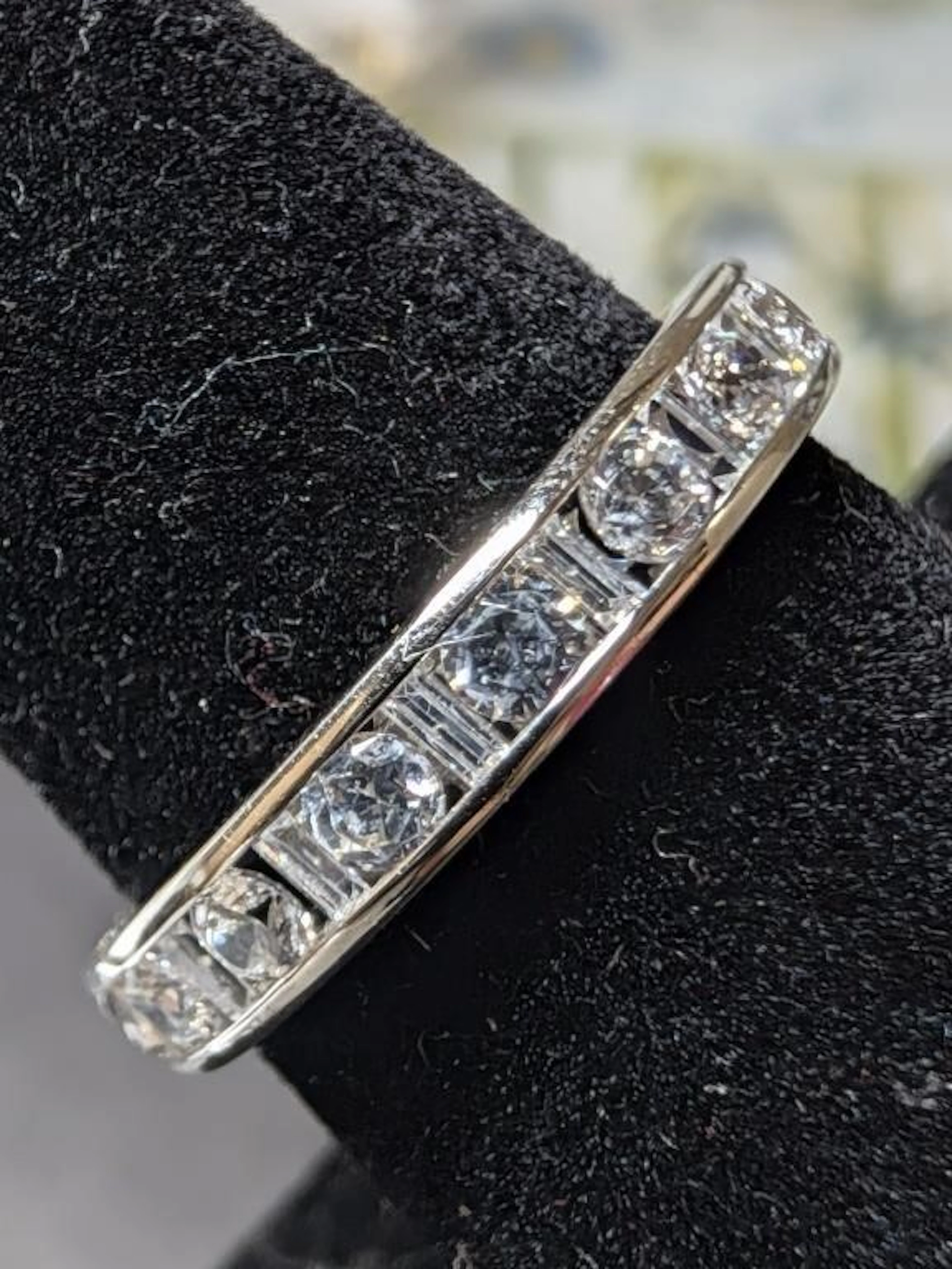 $70, Silver(2.69g), czRing, size 7.5, appraised/re