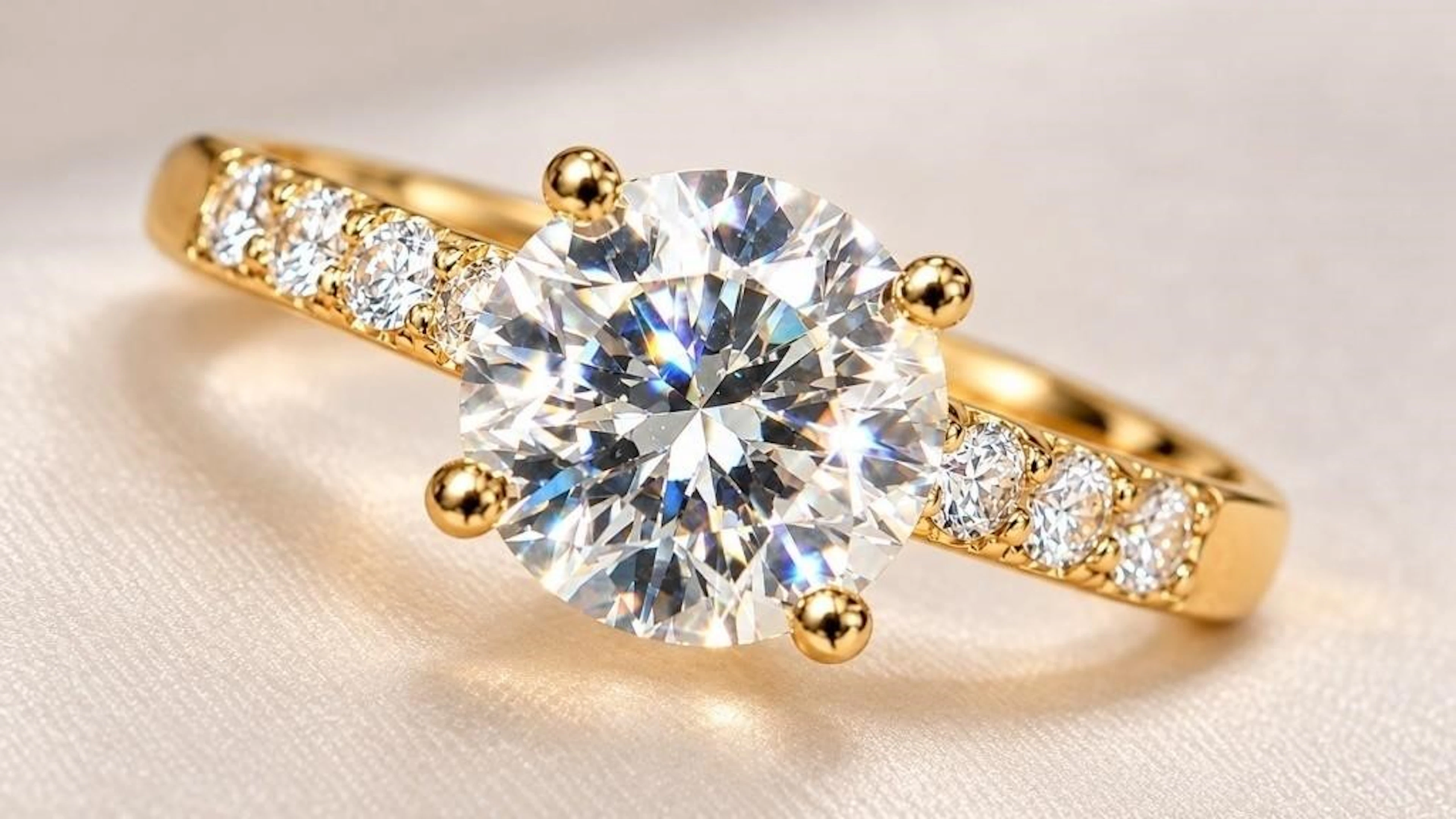 $4800, 10k(2g), lab diamond (1.6+0.06ct)ring, si