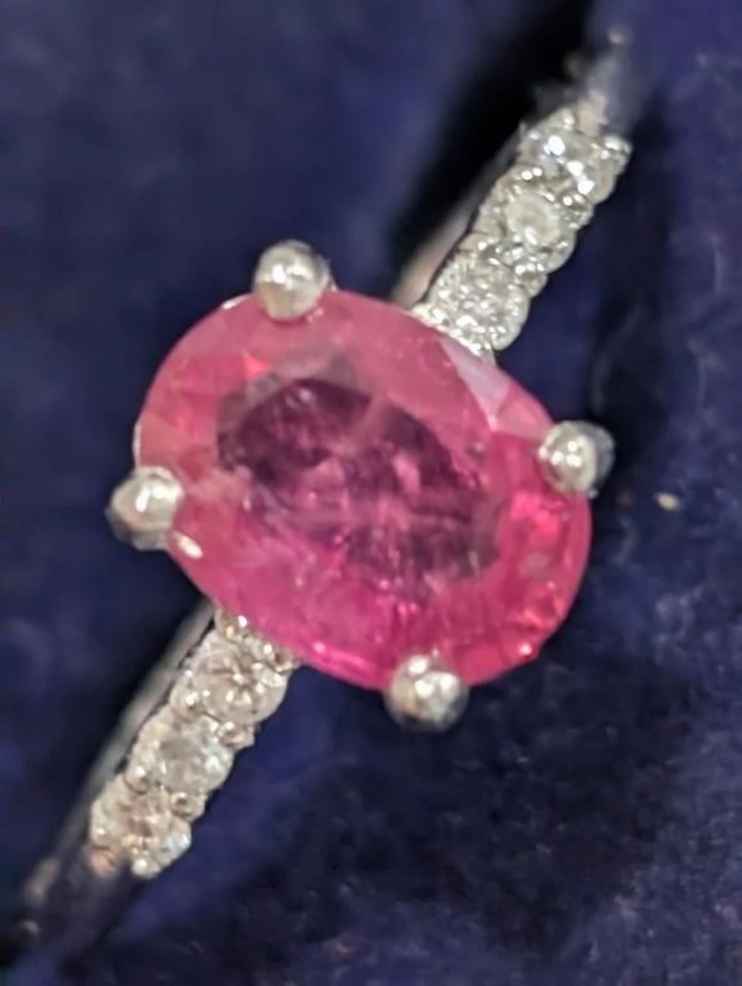 $2460, PT950(3.08g), Ruby (1.1ct), Diamond (0.04ct