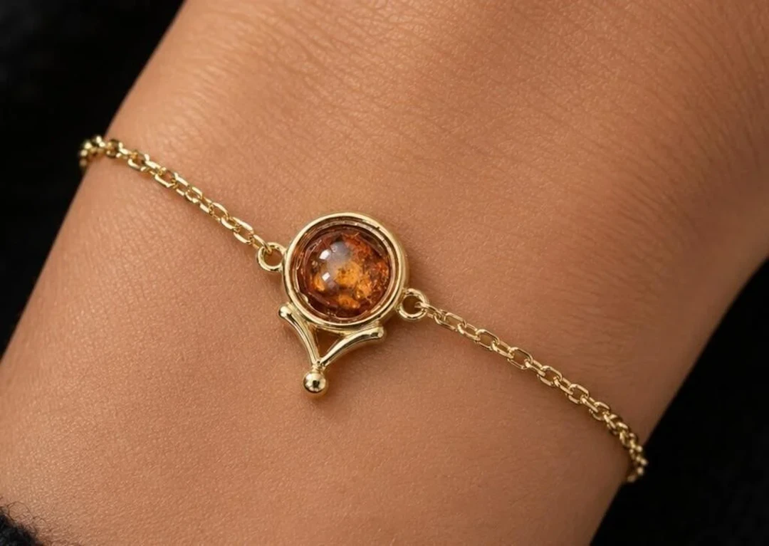 $140, silver(2.17g), amber bracelet 7", MSRP $14