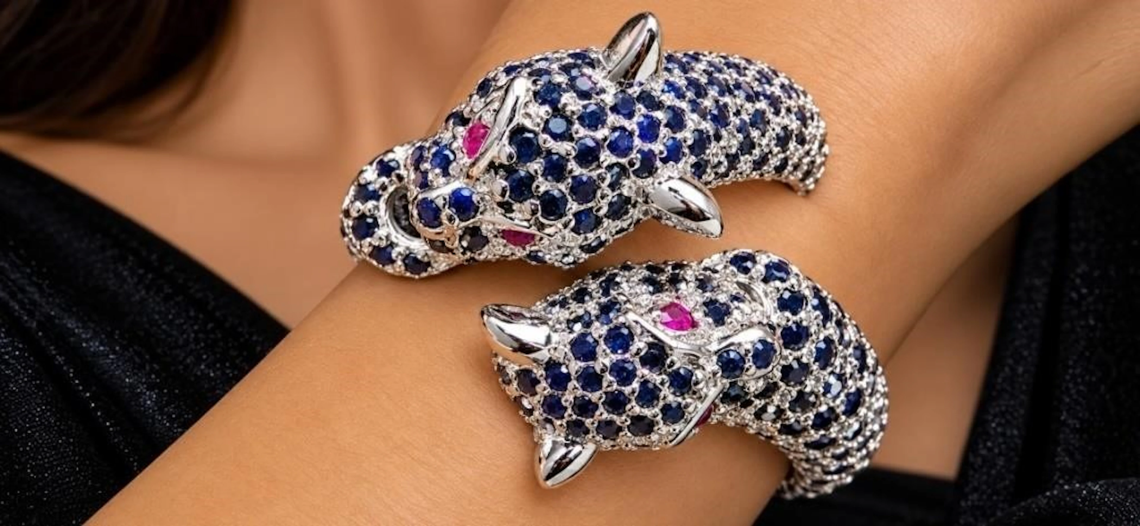 $1300, silver(50g), blue sapphire (8.47ct), ruby (