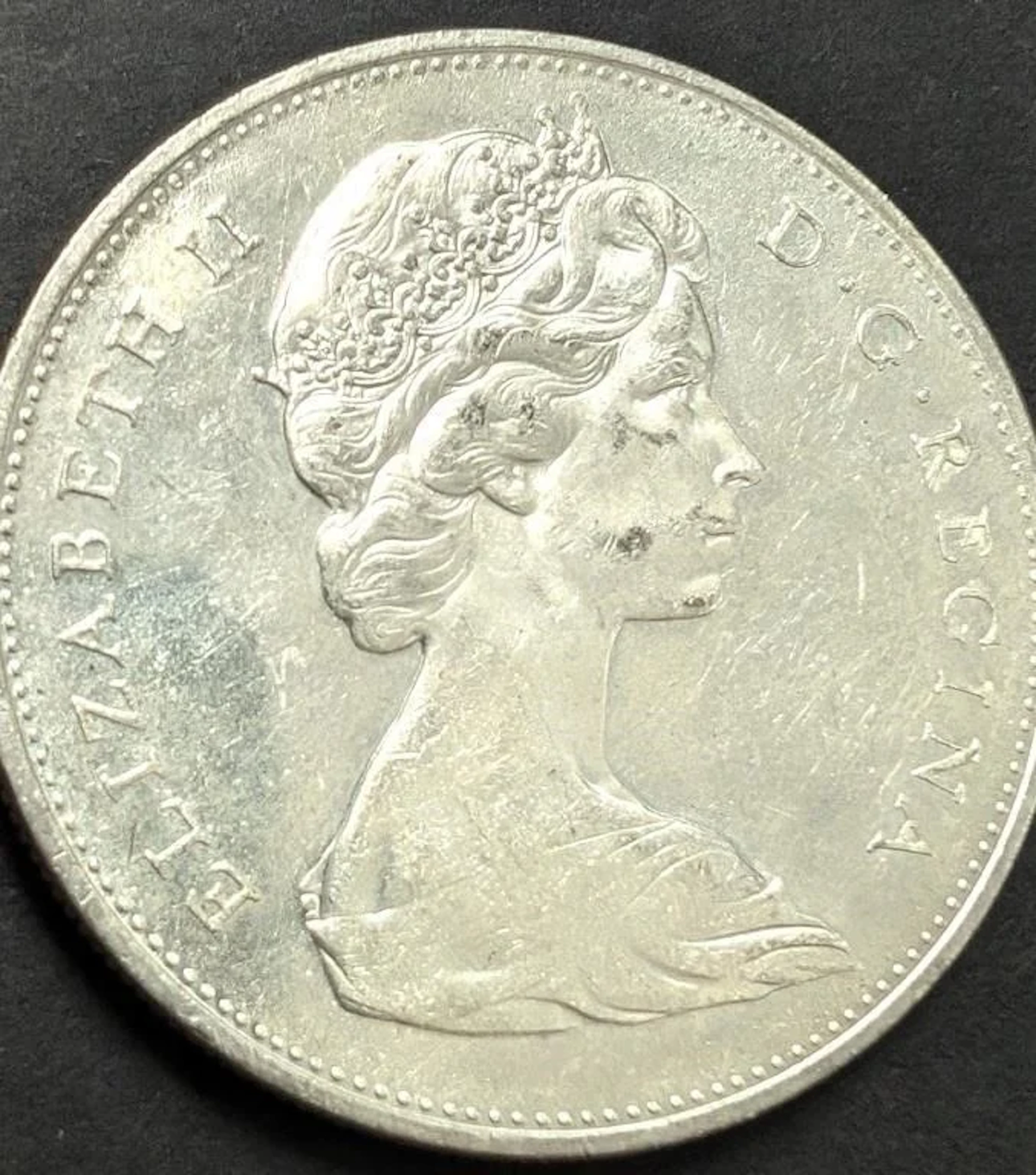 ., SILVER(22.98g), canada $1 (RONDOM DATE) COIN