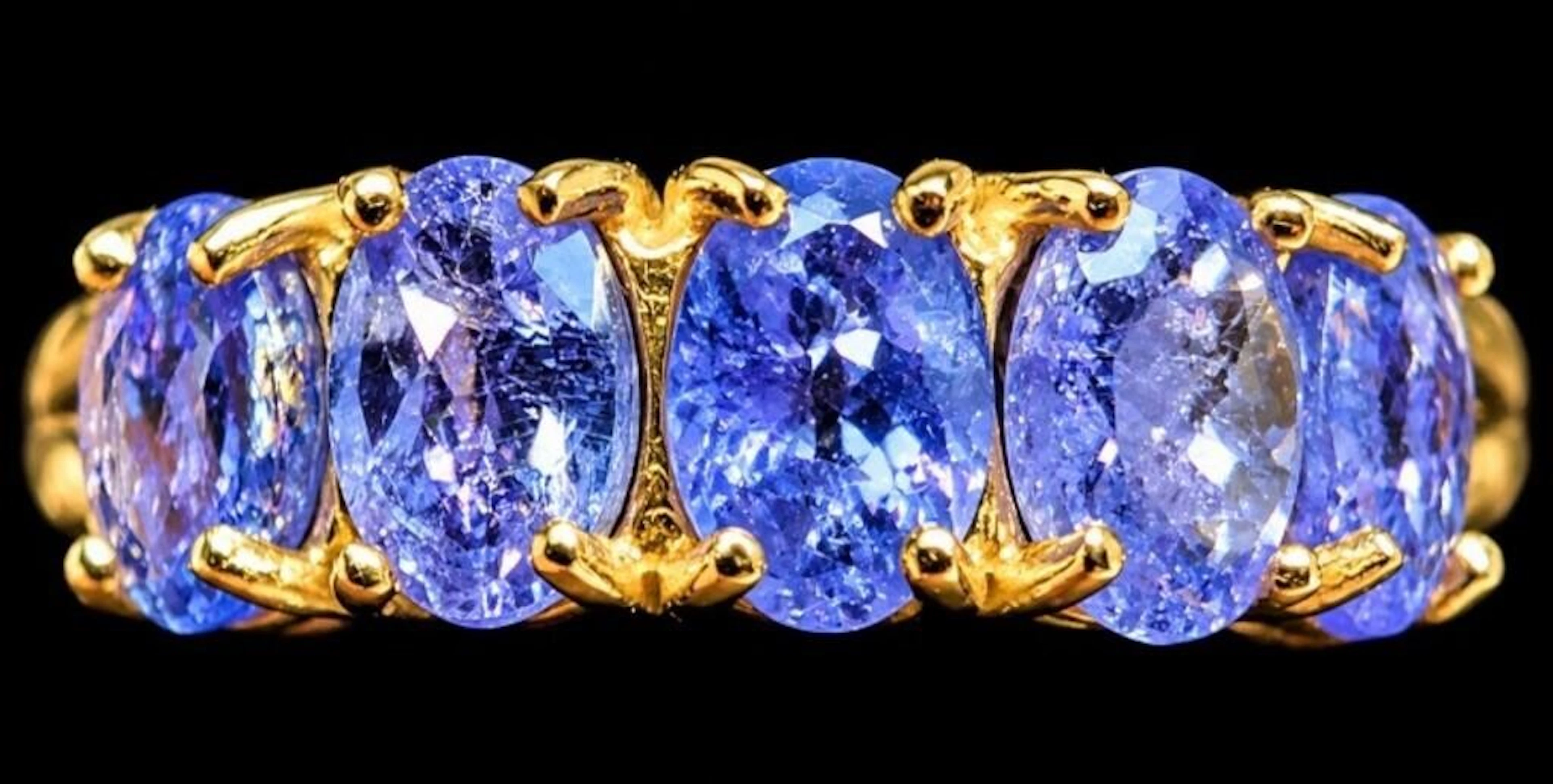 $2600, 10k(2.1g), tanzanite (2.5ct)ring, size 6, r