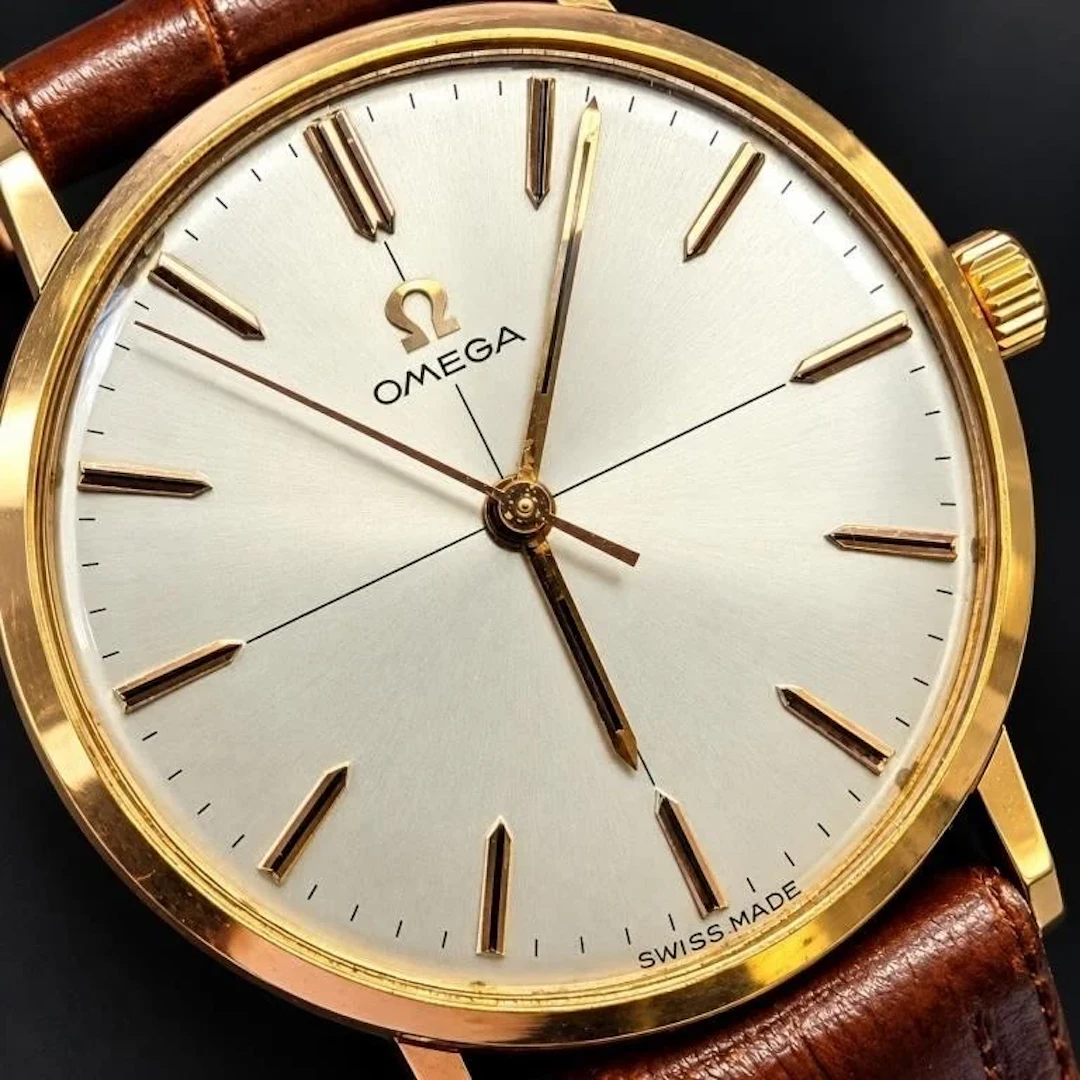 $5150, 18k 32.43g Vintage Omega manual wind dress