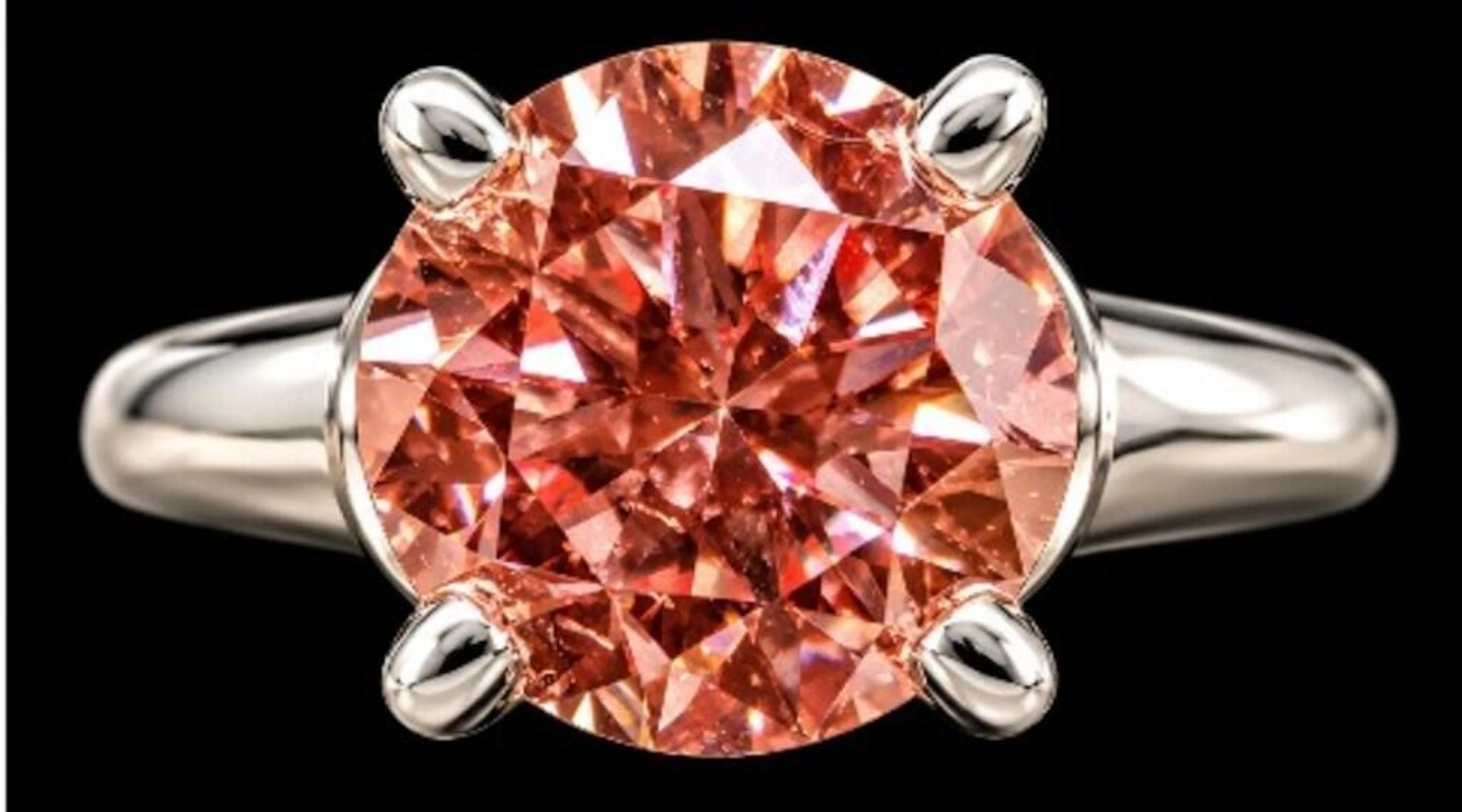 $5880, 14k(3.25g), lab diamond (1.03ct)ring, size