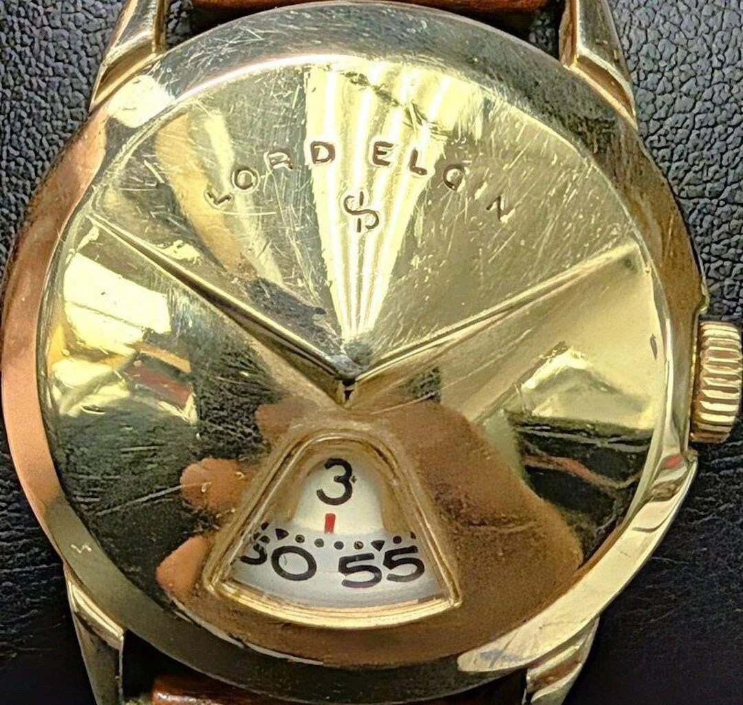 $850, vintage Lord Elgin good condition watch, ret