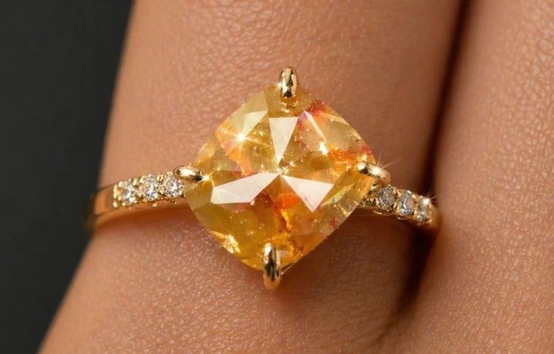 $3215, 10k(1.66g), natural color diamond (1.66ct)r