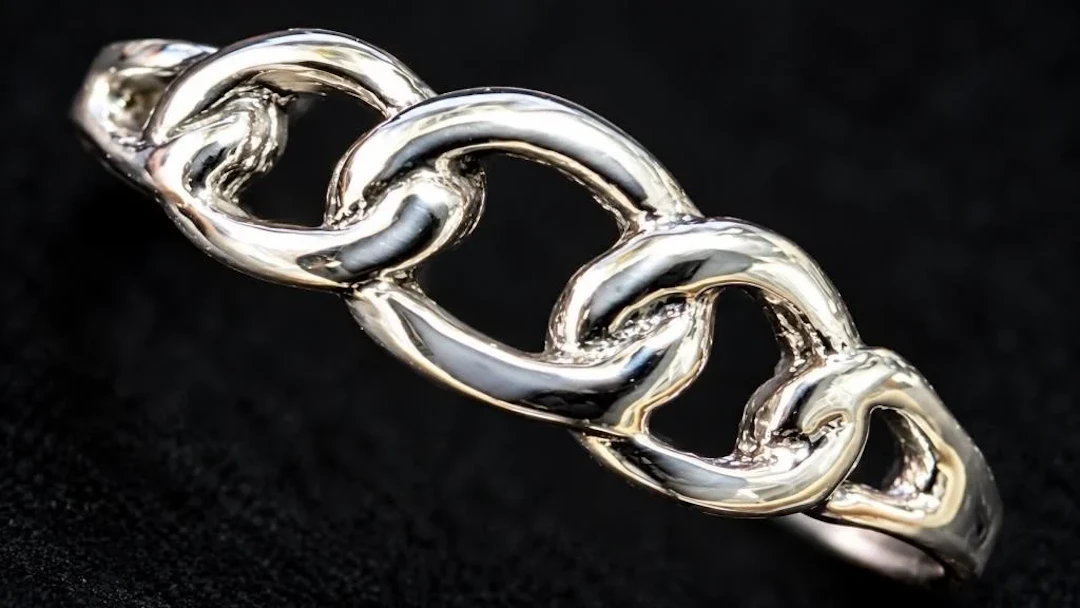 $30, silver(1.2g), ring, size , retail value $30