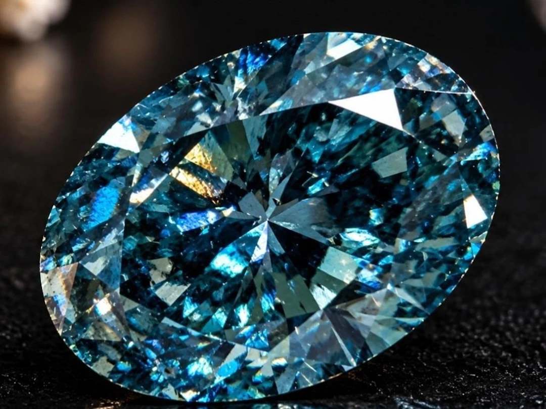 $9000, Lab-grown diamond (5.3ct)gemstone, retail v
