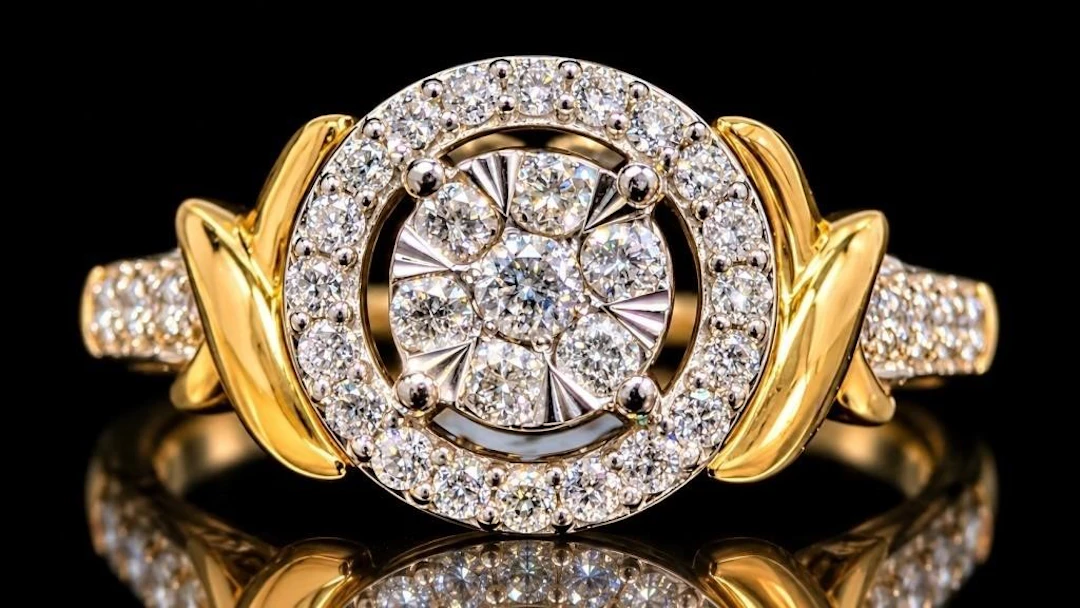 $2485, 10k(3.06g), diamond (0.25ct)ring, size 6.75