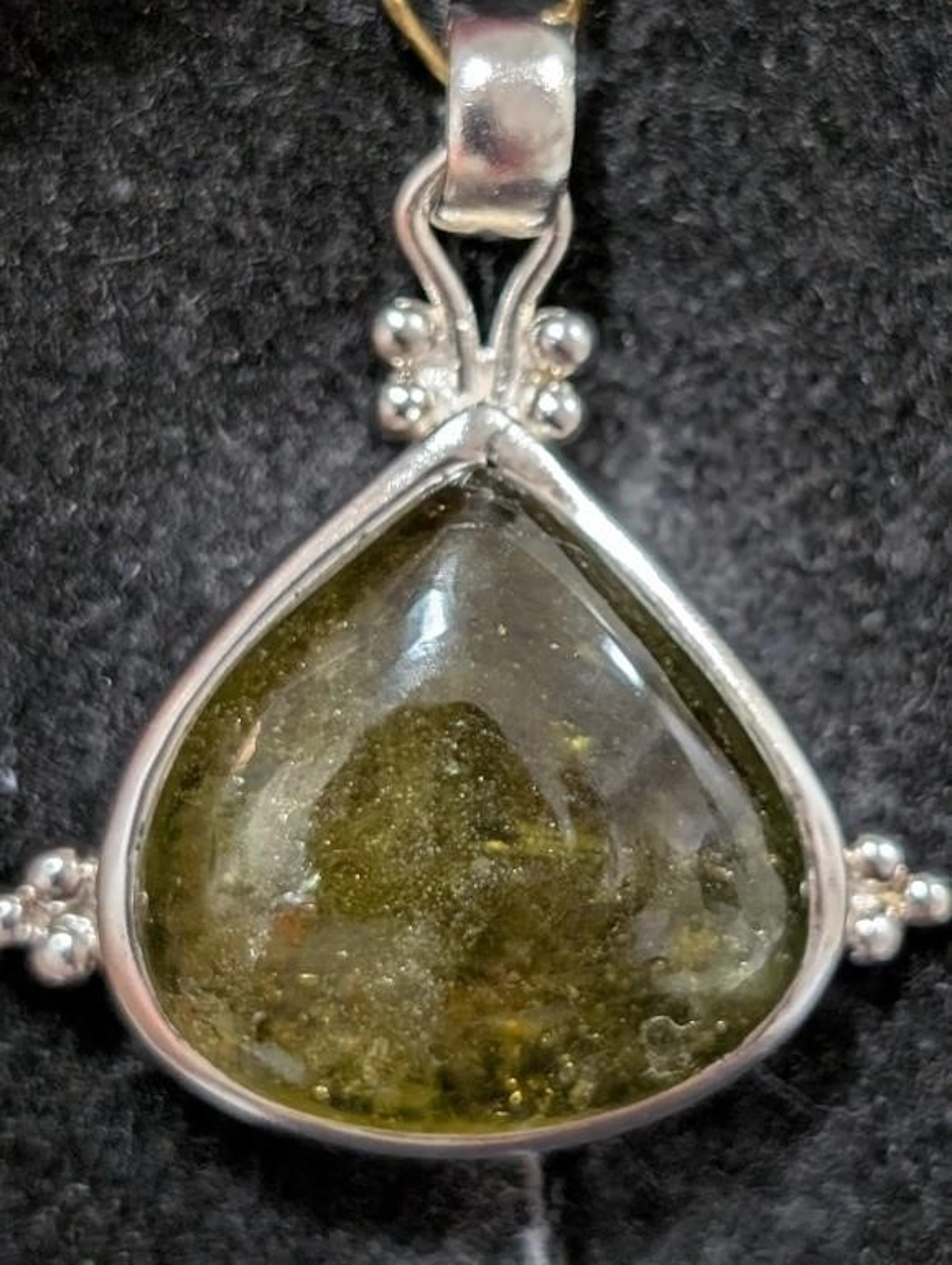 $230, Silver(8.89g), PhrenitePendant, appraised/re