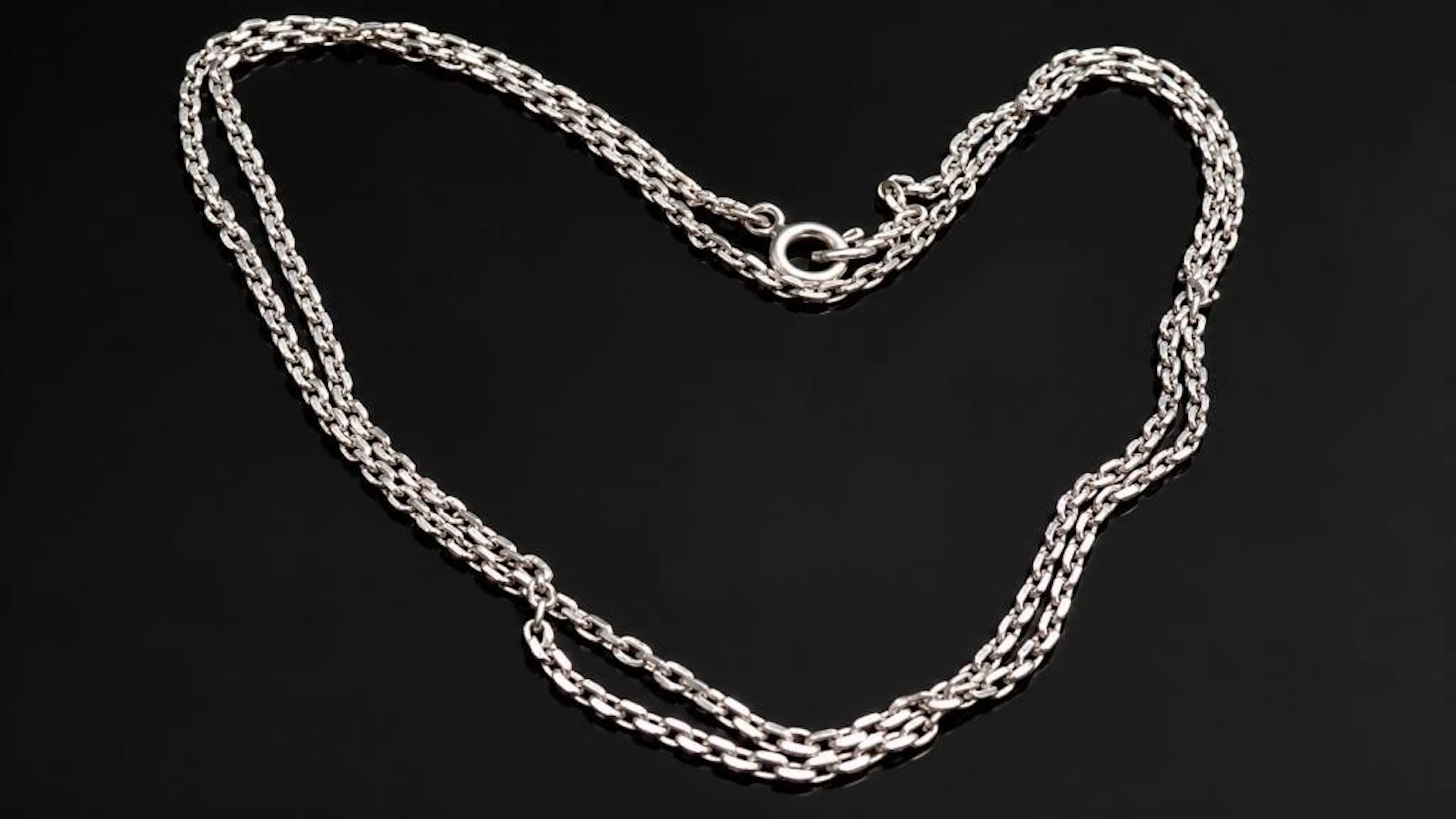 $100, silver(3.1g), chain 19", retail value $100