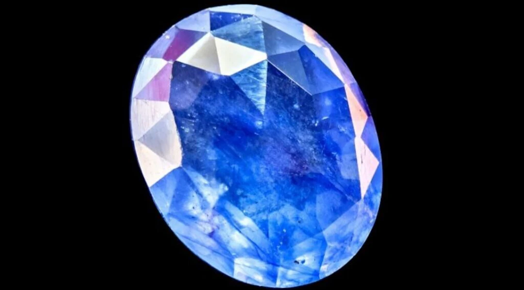 $60, sapphire (1.5ct)gemstone, retail value $60
