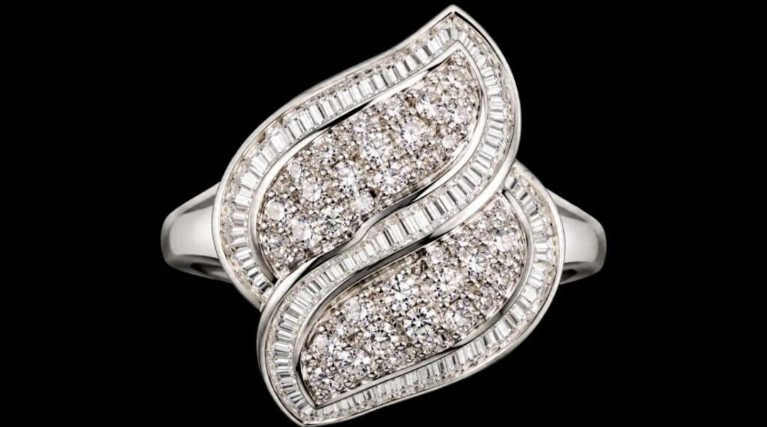 $3250, 14k(5g), diamond (1.4ct)ring, size 5.5, app