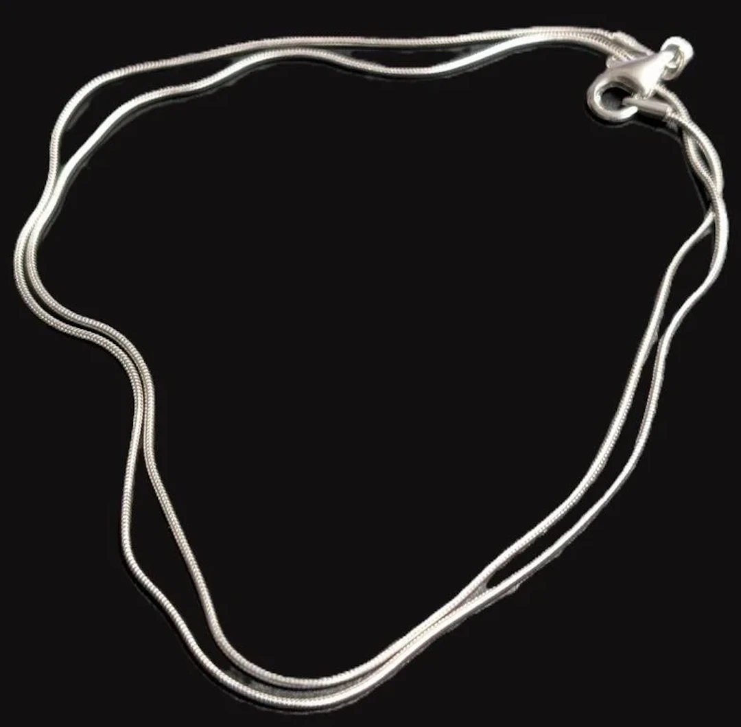 $120, silver(4.35g), chain 18", retail value $120
