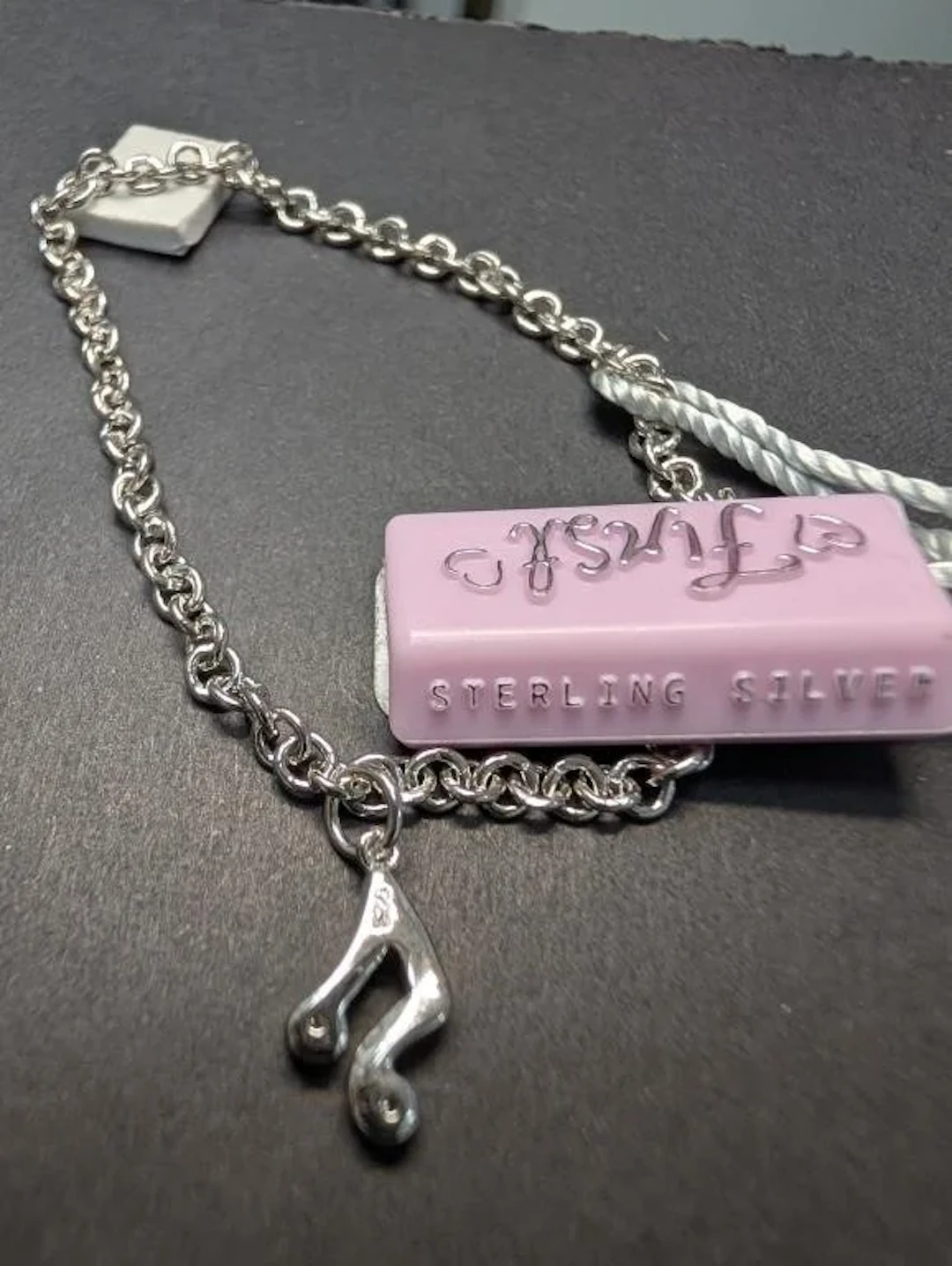 $100, SILVER(3.4g), BRACELET 6", retail value $10