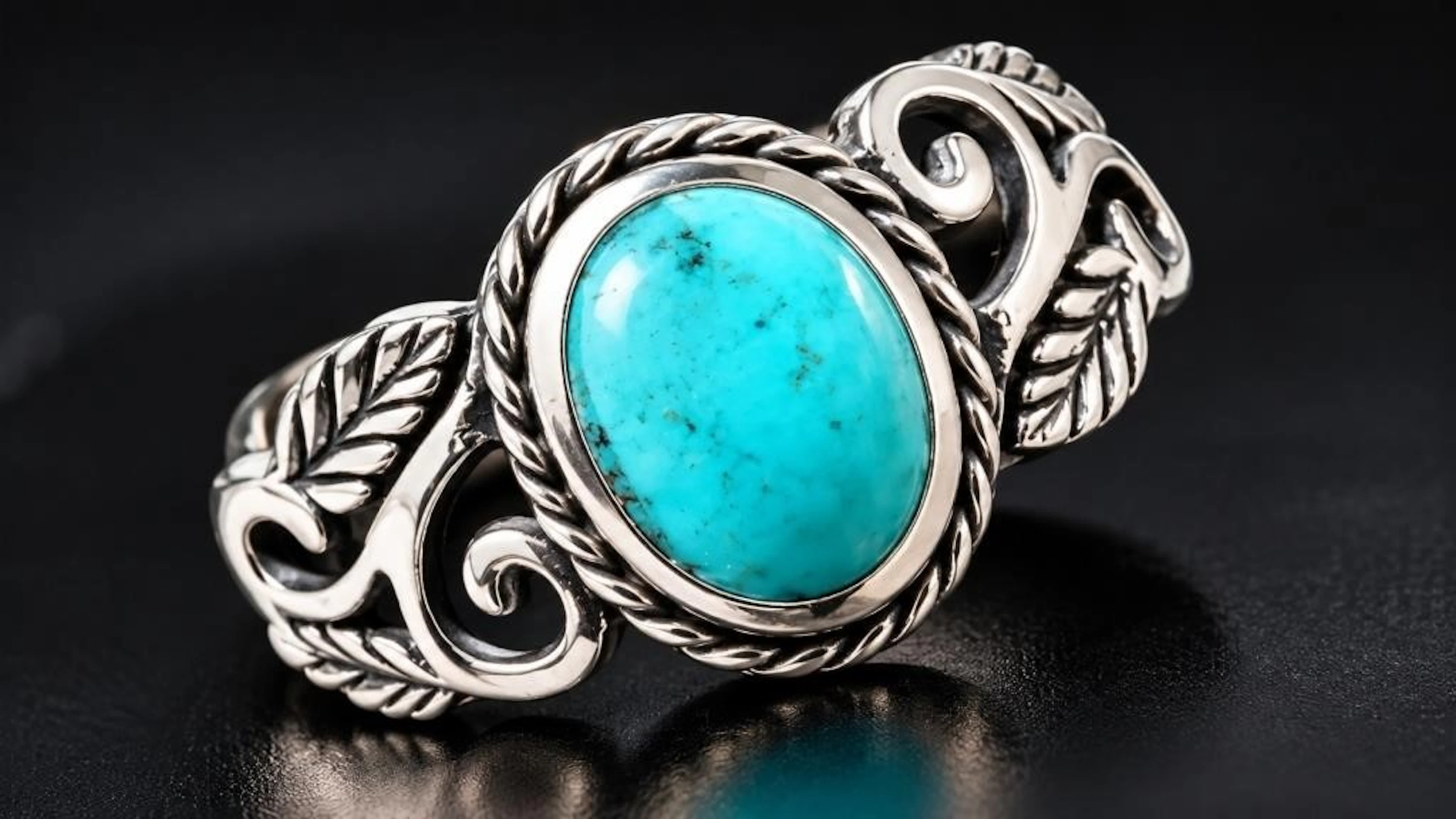 $60, Silver(2.39g), TurquoiseRing, size 6, apprais