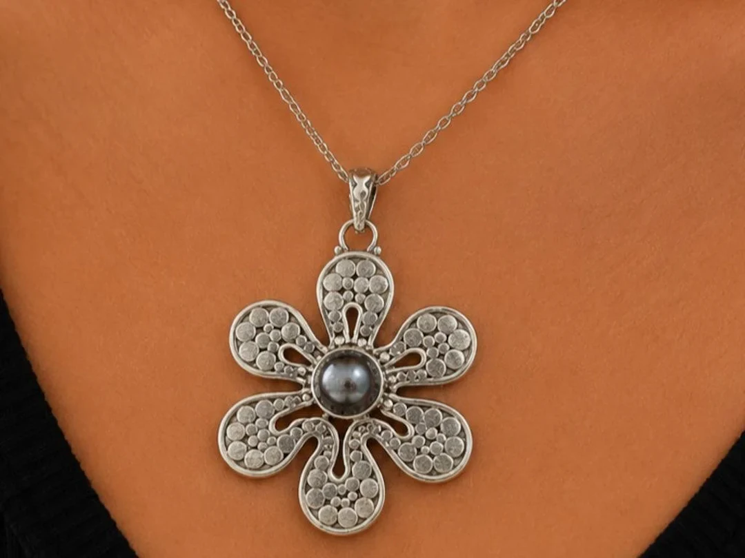 $145, Silver(5.68g), PearlPendant, appraised/retai