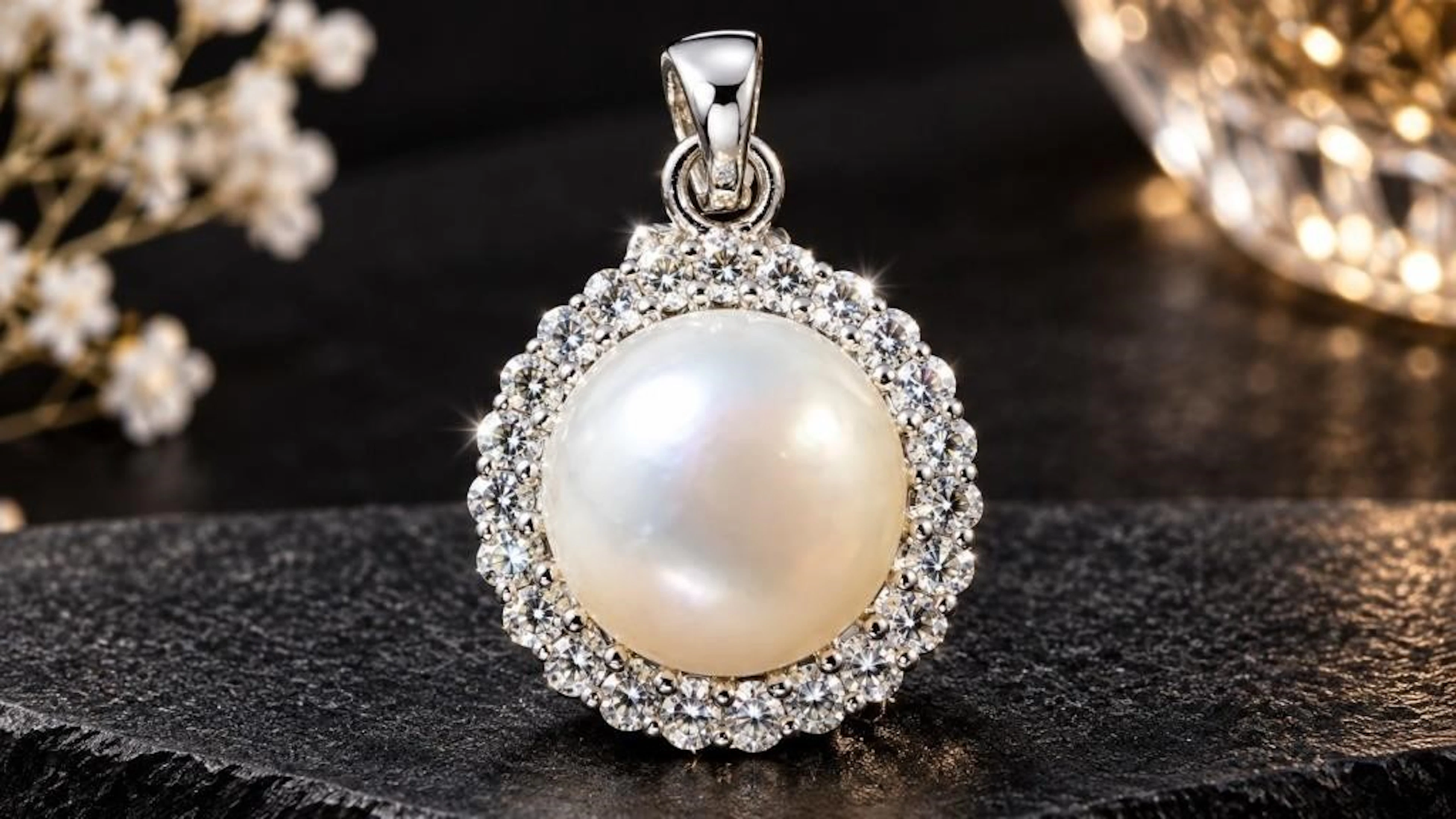 $70, Silver(2.63g), F.W. Pearl&czPendant, appraise