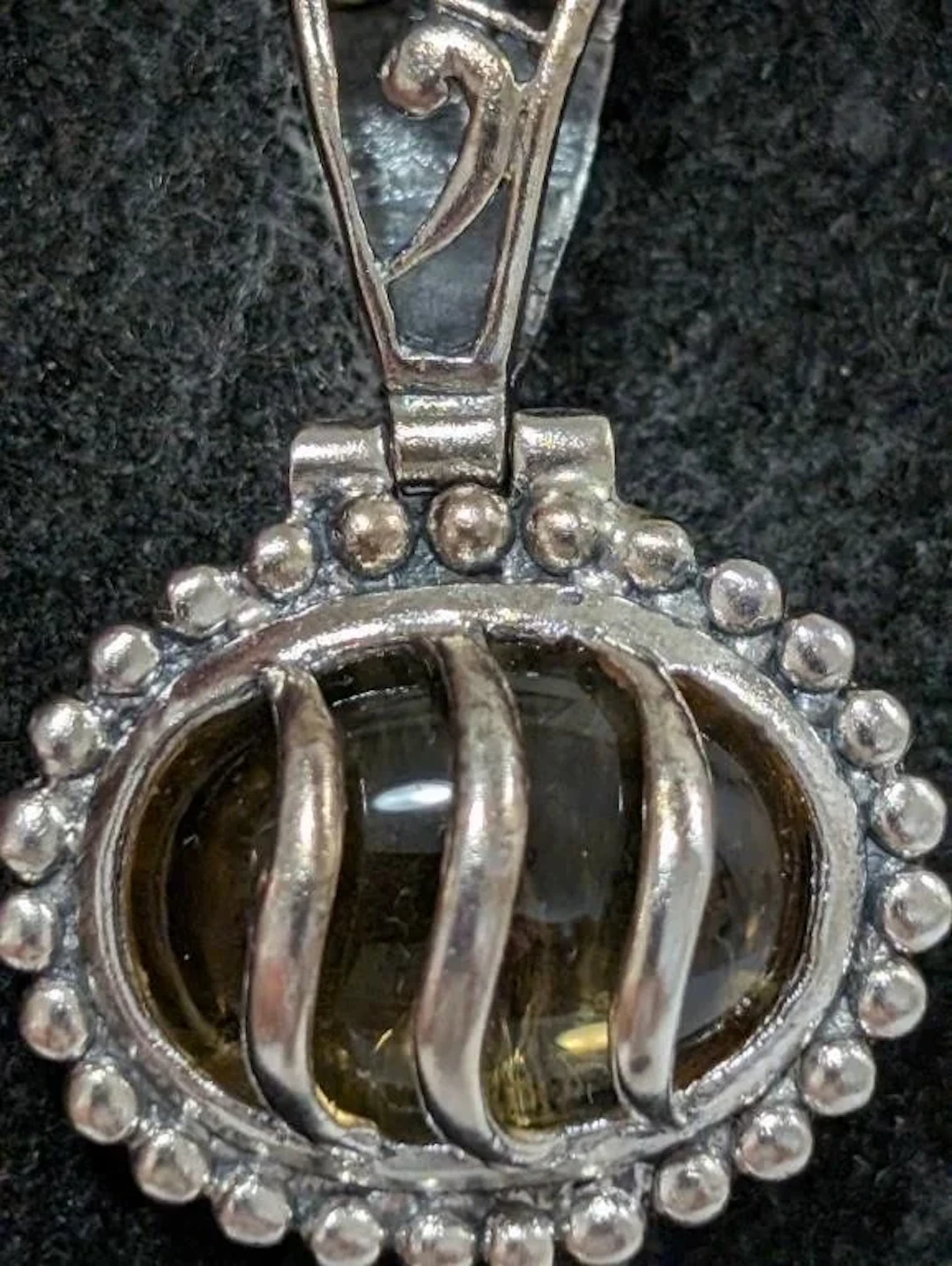 $180, Silver(7.03g), citrinePendant, appraised/ret