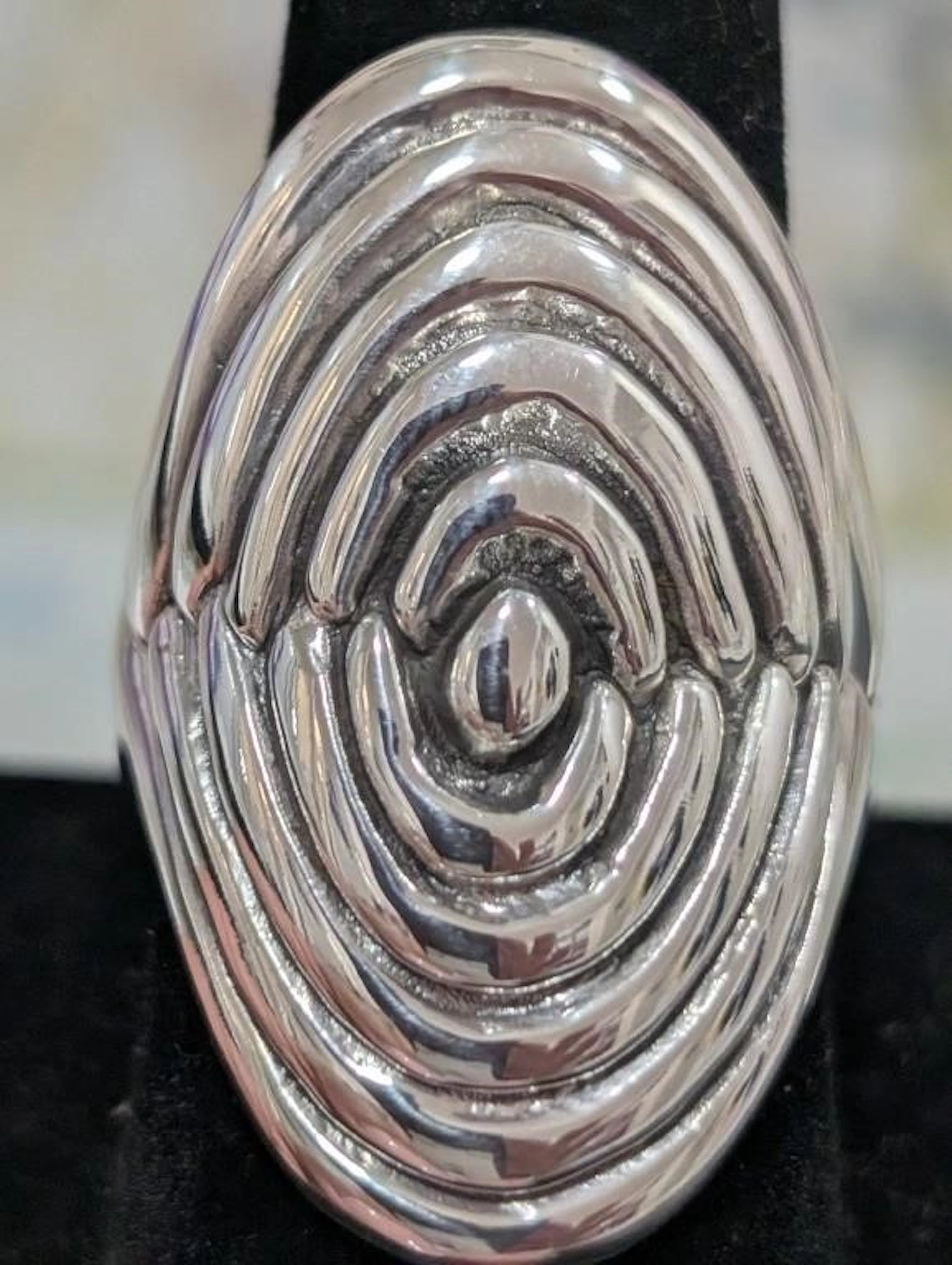 $130, Silver(6.25g), Ring, size 9, appraised/retai