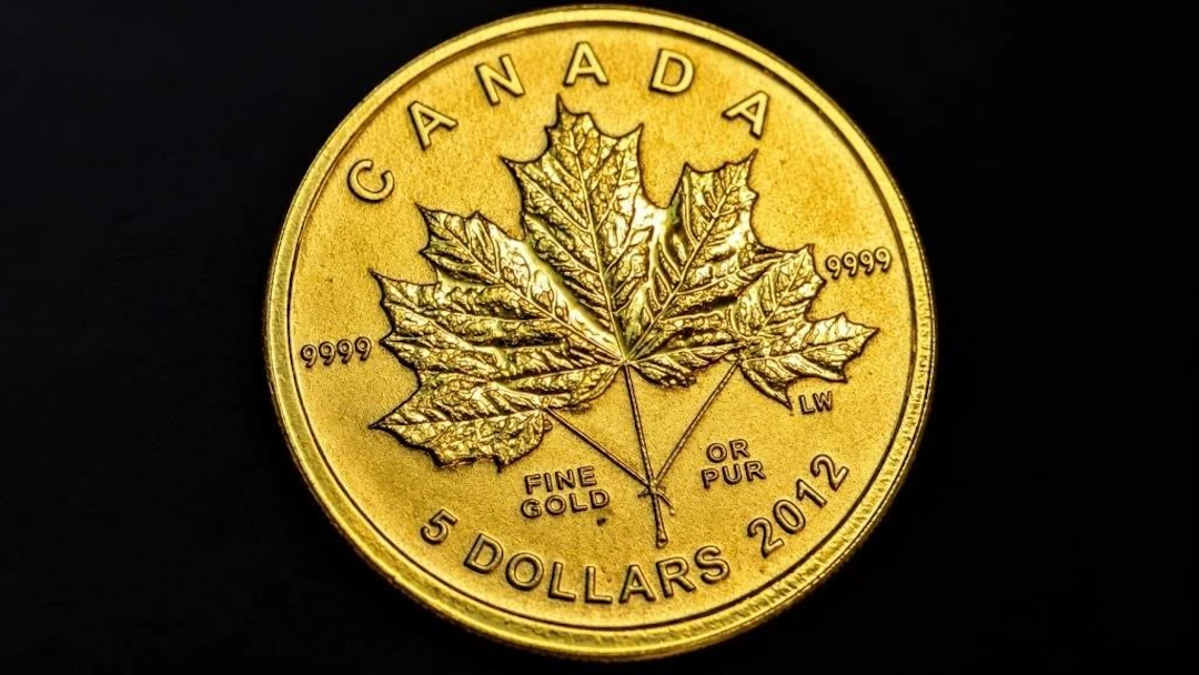 ., 24k(3.1g), 5 dollars 2012coin, retail value .