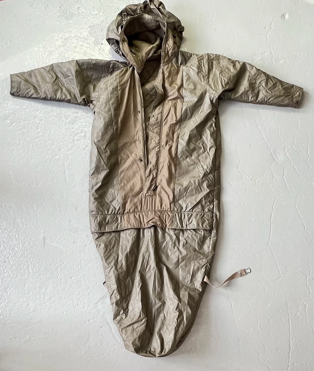 Militaria / Bundeswehr 1961 – Sällsynt skyddsoverall / bivacksäck (RAKA, Gr. 2)