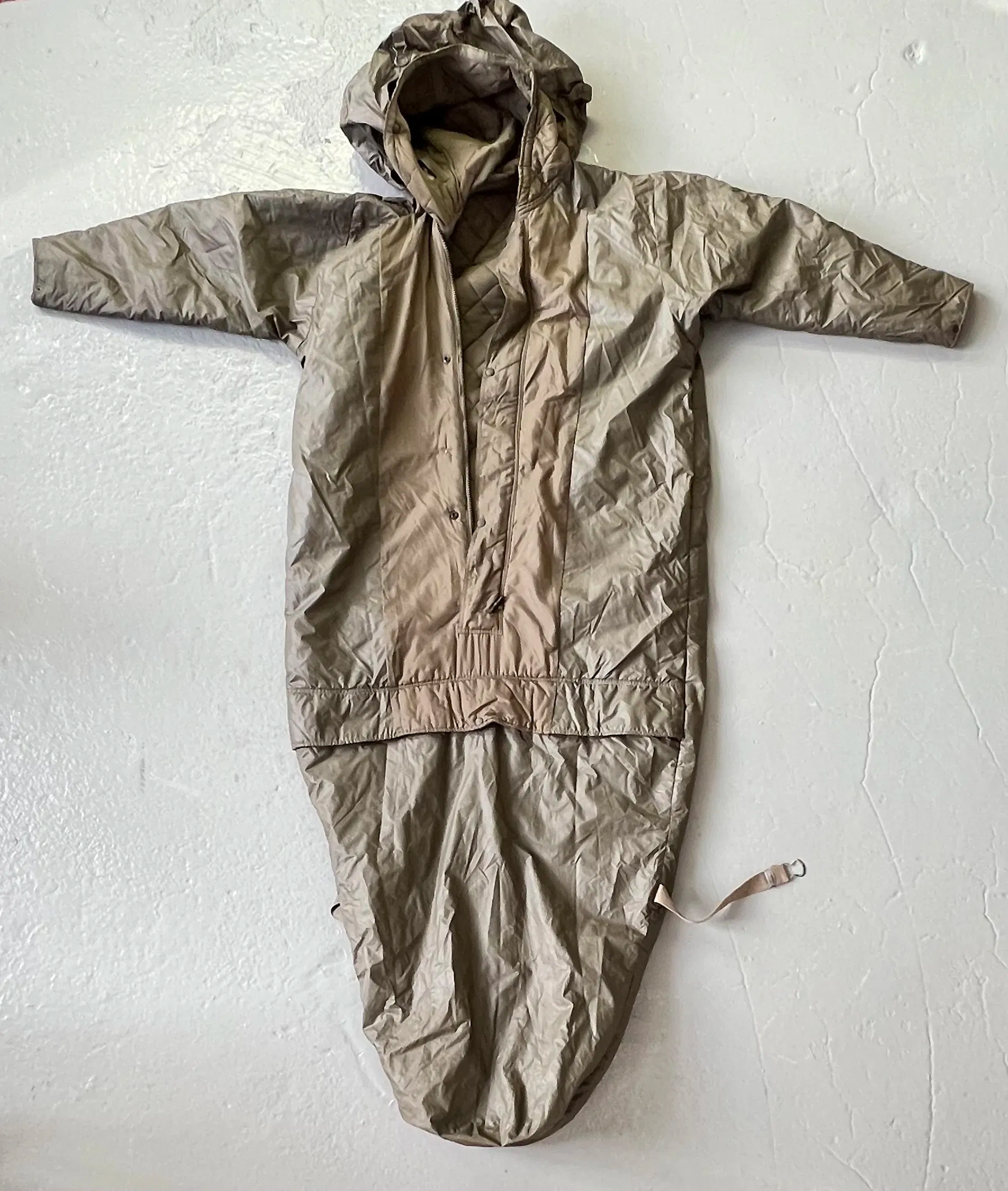 Militaria / Bundeswehr 1961 – Sällsynt skyddsoverall / bivacksäck (RAKA, Gr. 2)