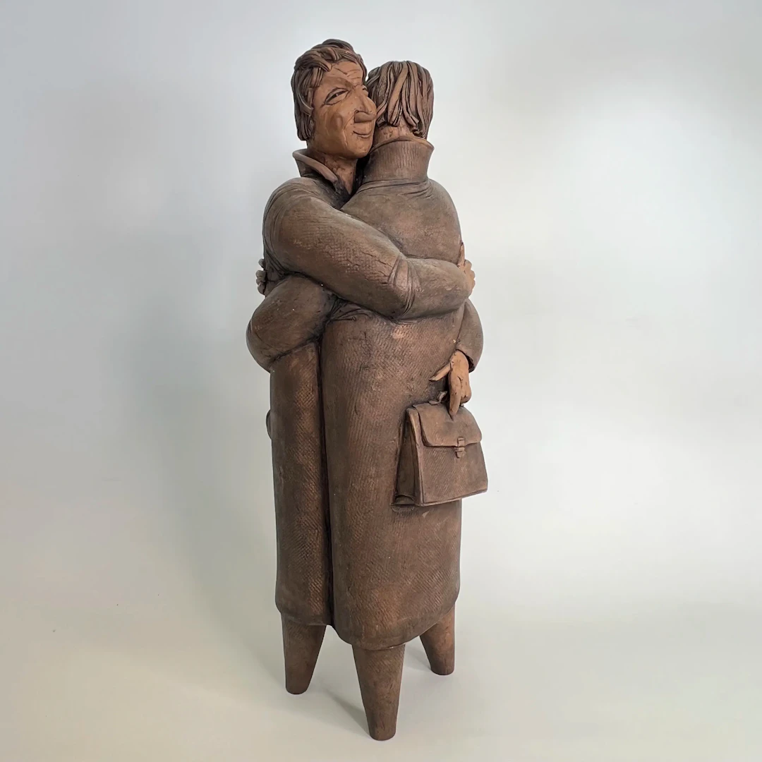 Keramikskulptur (Figurer / Människor / Omfarmning) – LR, 2006