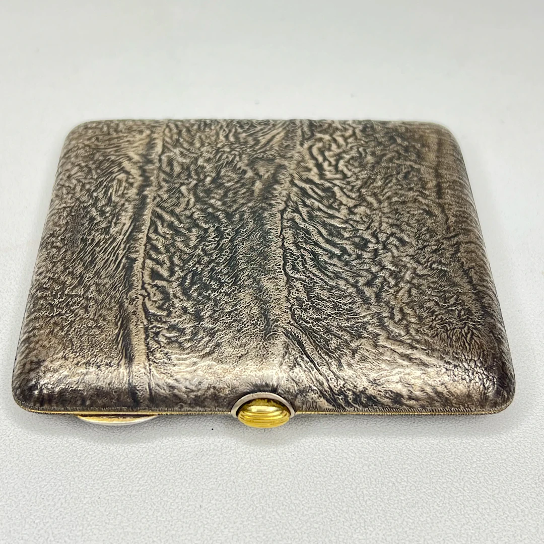 Cigarettetui – Silver, Miettinen & Nurmi, Turku, Finland, 1900-tal