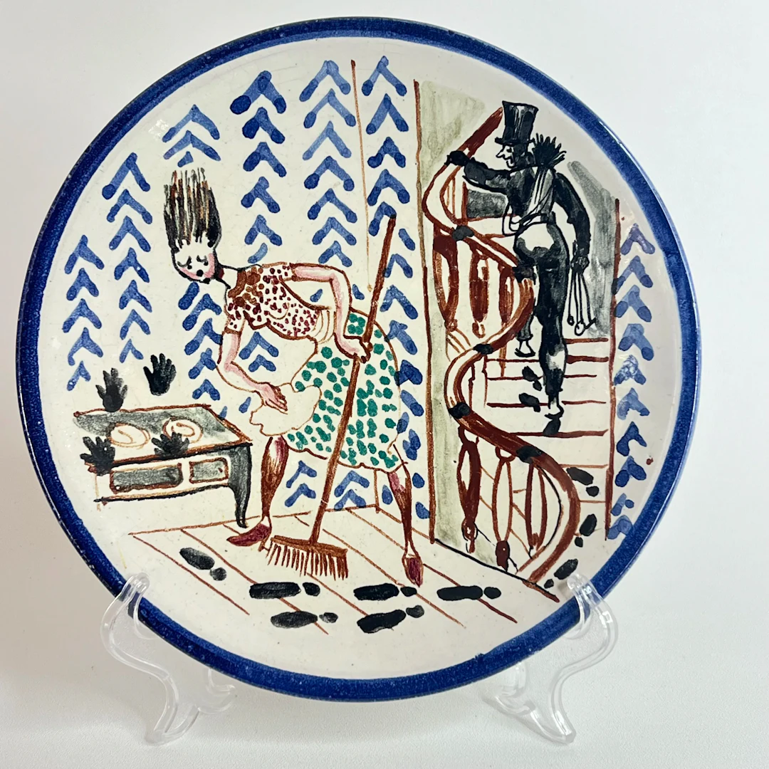 Keramikfat/väggfat – Marian, Tilgmans (Tilgmans keramik), Marian Zawadzki