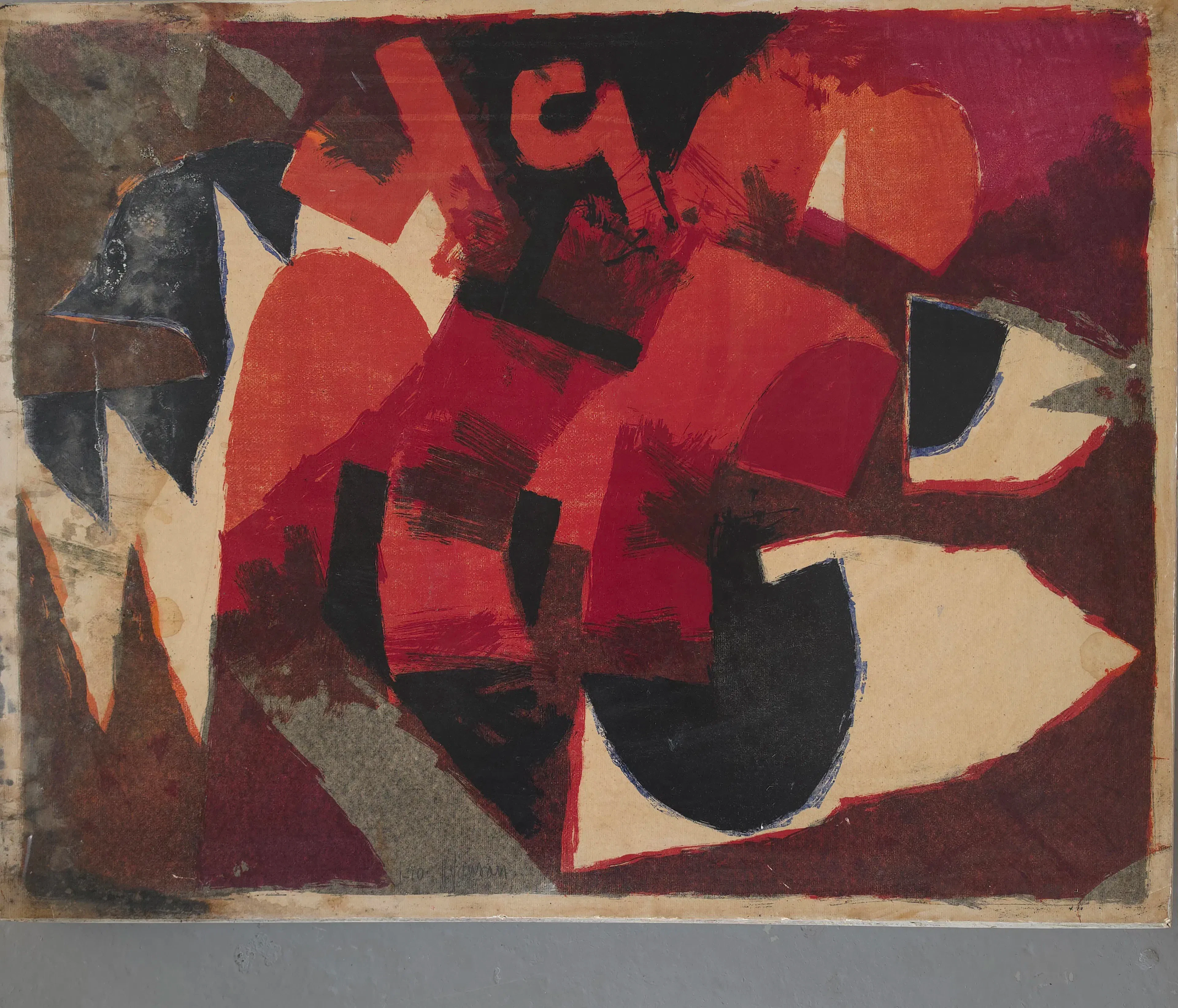 Vide Jansson (även stavad Wide Janson, 1924–2007), blandad teknik