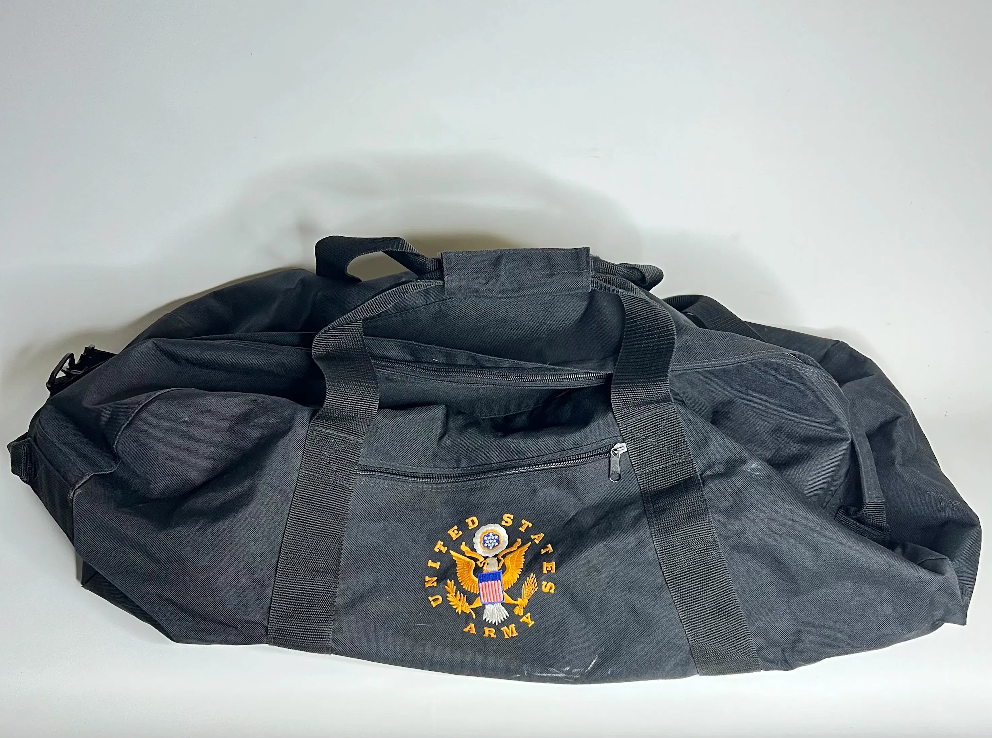 United States Army (Militärstil / Svart), Stor Resväska / Duffel Bag