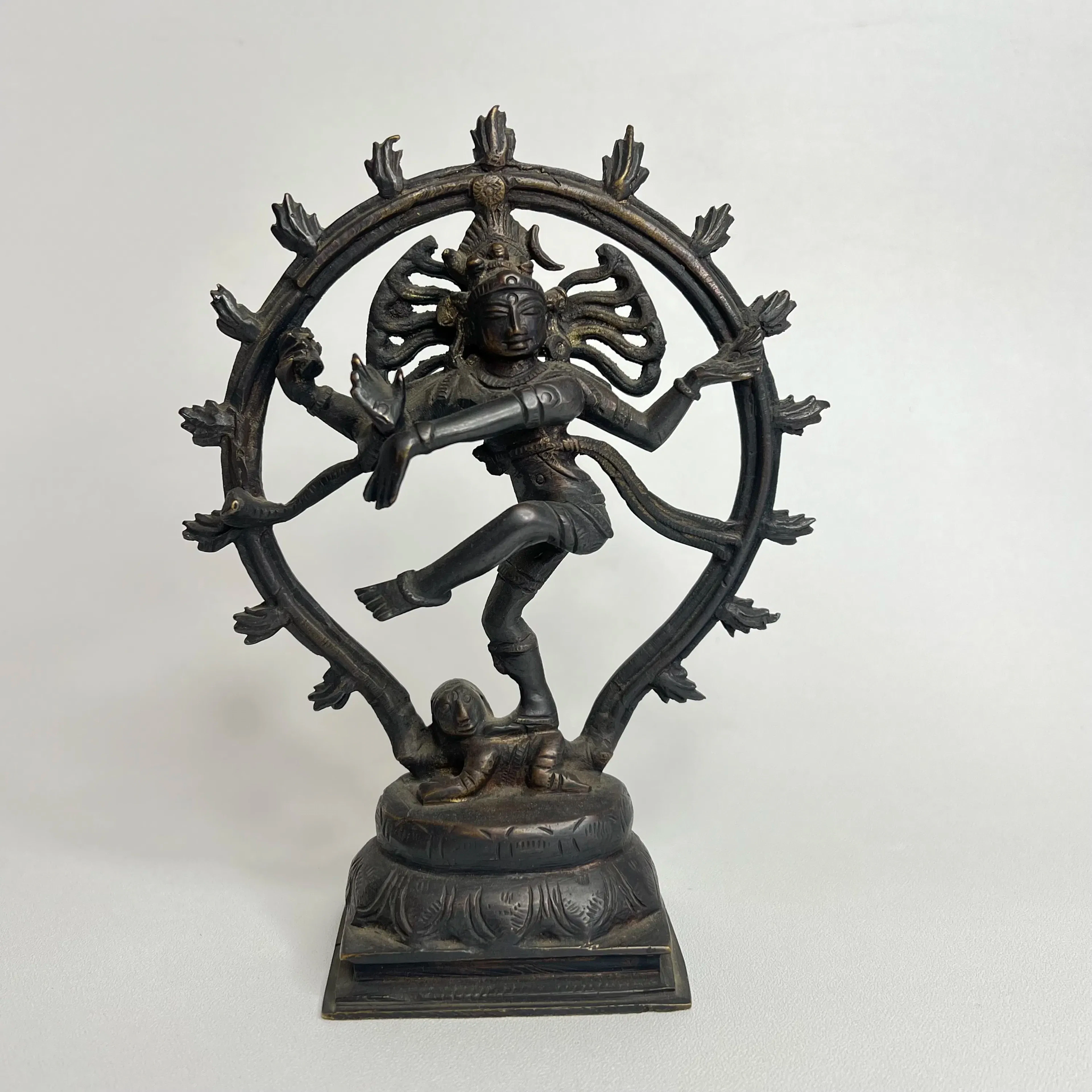 Bronsfigur – Shiva Nataraja, Indien, tidigt 1900-tal.