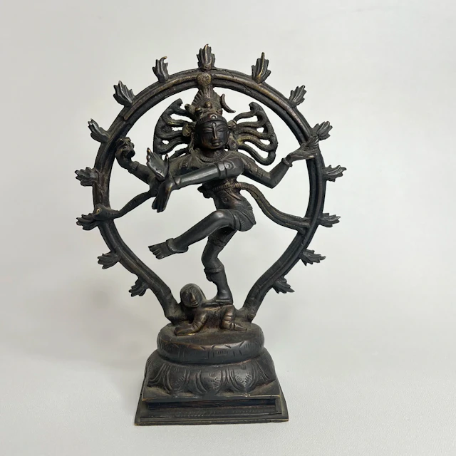 Bronsfigur – Shiva Nataraja, Indien, tidigt 1900-tal.