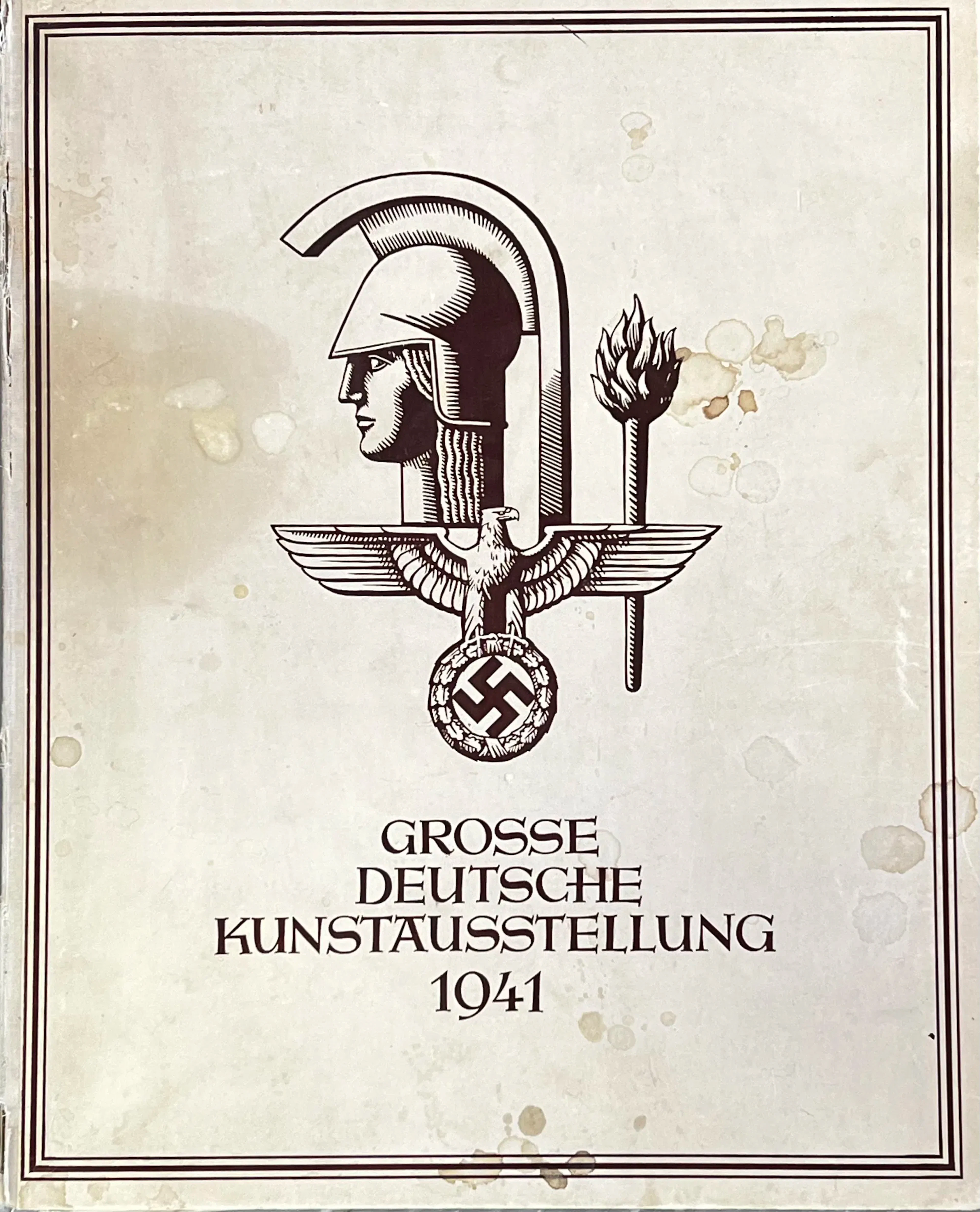 Mapp med 12 reproduktioner (Tredje riket) – Grosse Deutsche Kunstausstellung