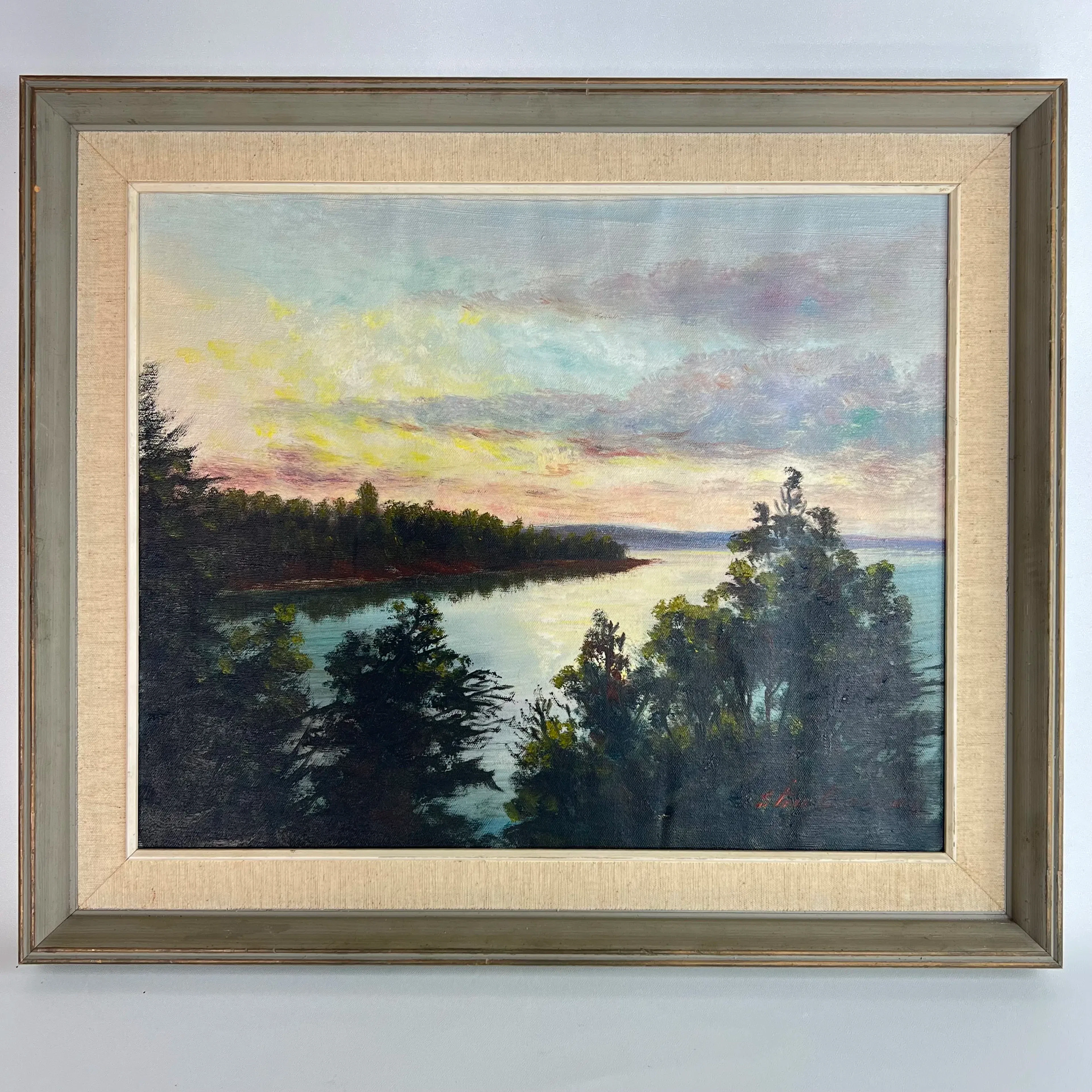Sten Boman – Oljemålning