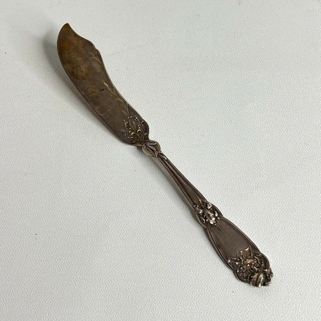 Sterling Silver smörkniv / kniv– Jugend / Art Nouveau (Stämplad)