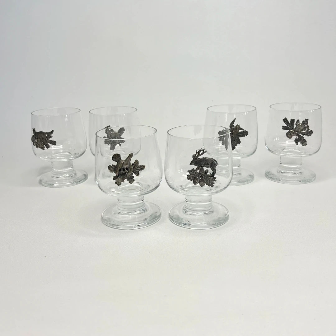 Glas (Jaktmotiv) – Bohemia, 1900-tal