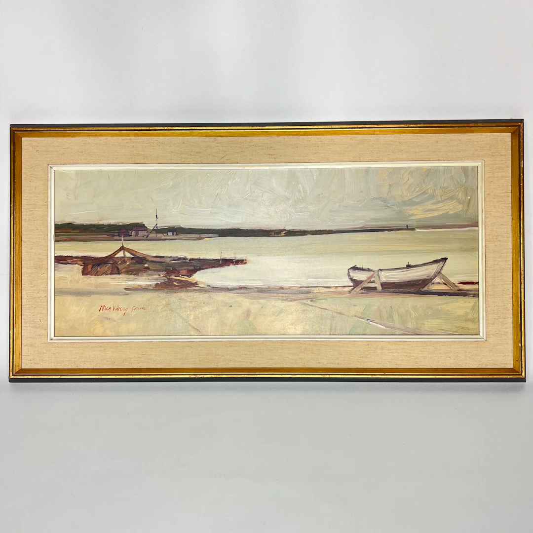 Sören Viberg "Gotland", Oljemålning