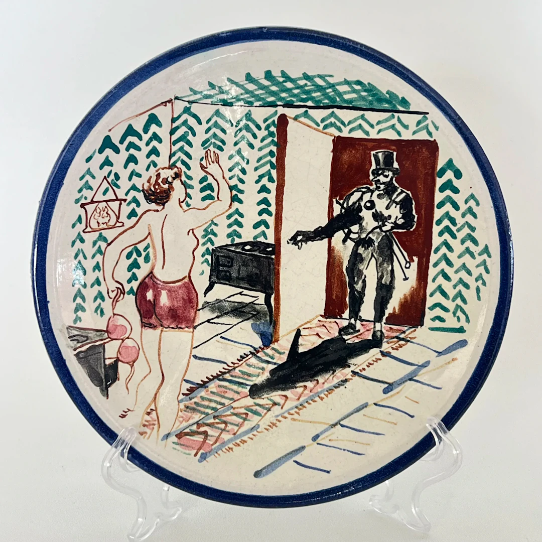 Keramikfat/väggfat – Marian, Tilgmans (Tilgmans keramik), Marian Zawadzki