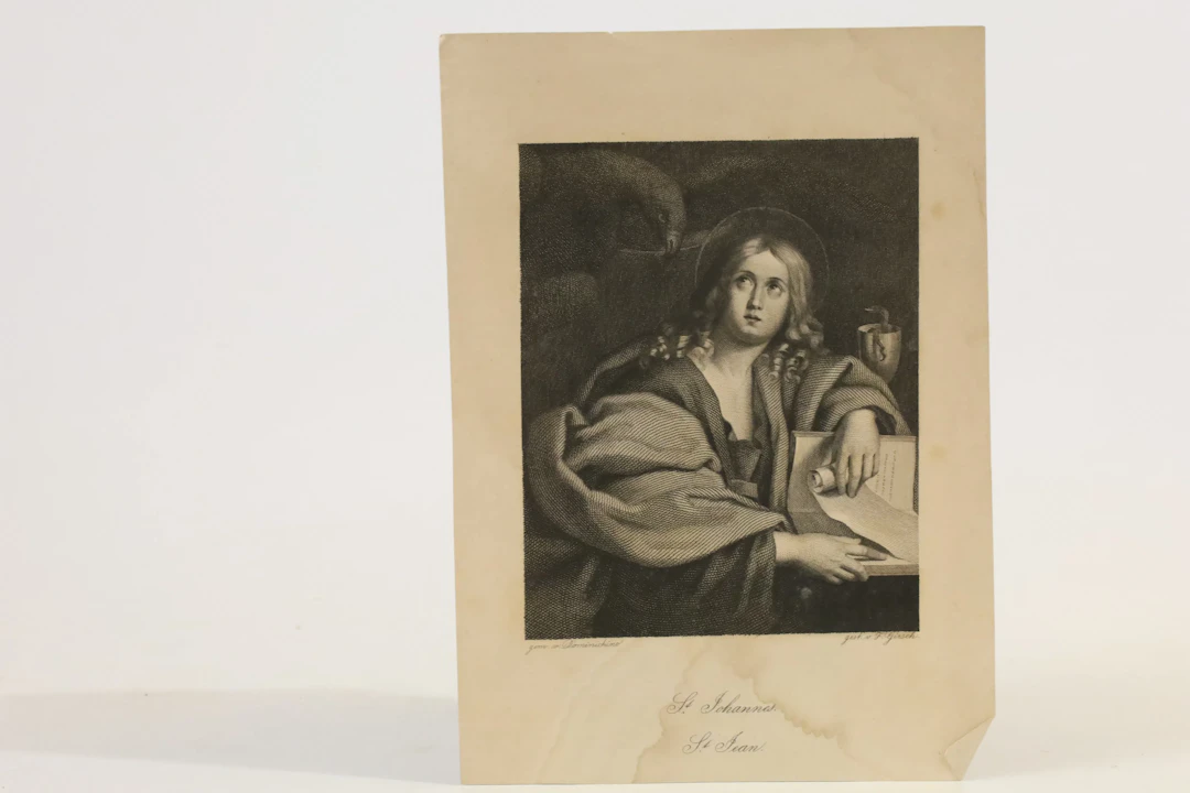 TYSKLAND. FRIEDRICH GEISSLER EFTER DOMENICHINO, ”ST. JOHANNES / ST.