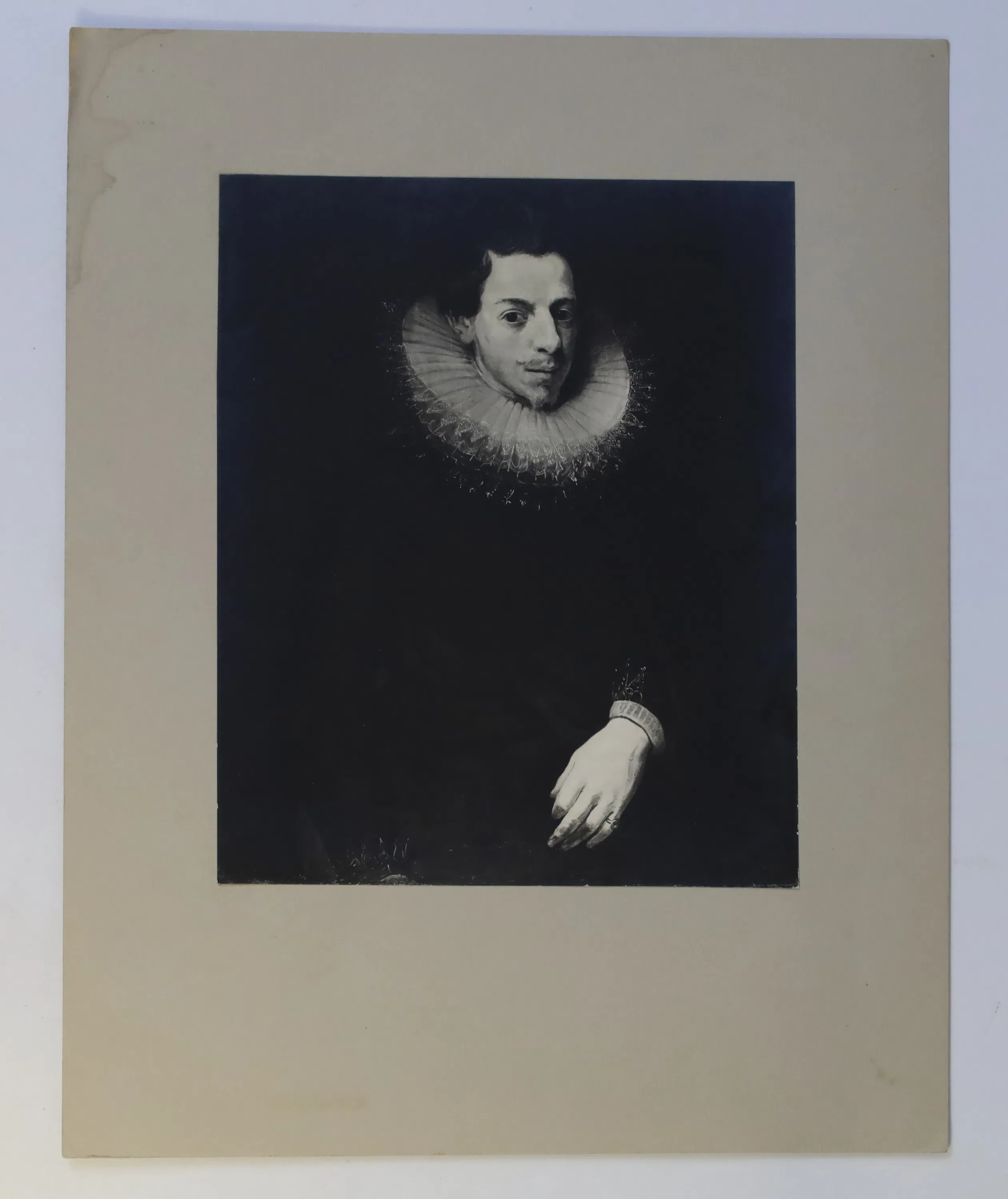 JUSTUS VAN EGMONT – PORTRÄTT AV EN UNG MAN, PROVENIENSFOTOGRAFI MED