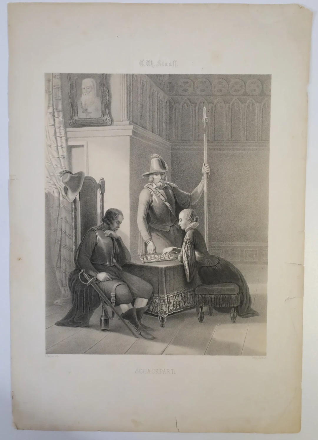 CARL THEODOR STAAFF (1816–1880) och OSCAR CARDON (1812–1875), grafiskt