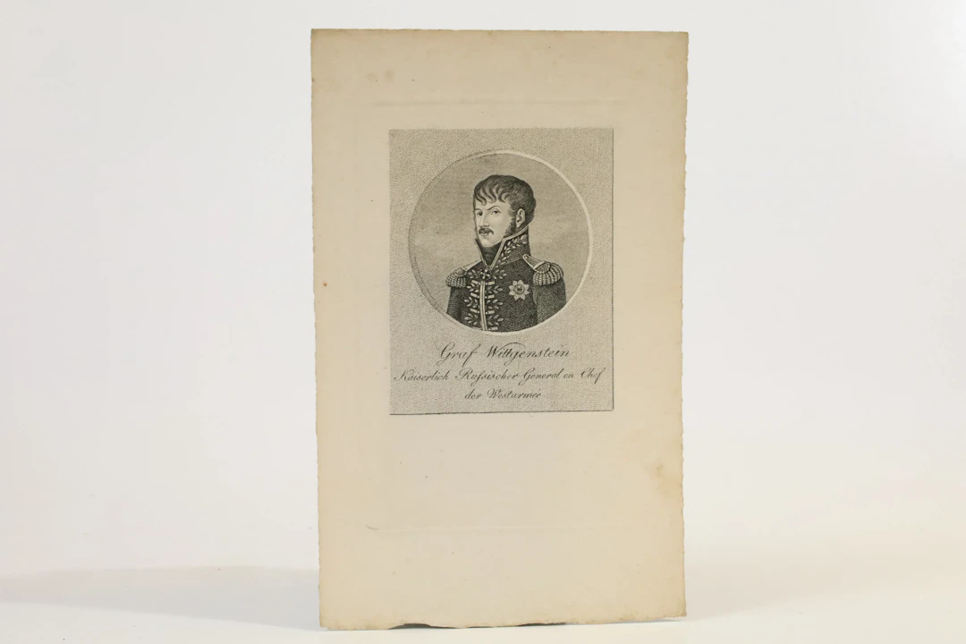 RYSSLAND. PETER CHRISTIANOVITJ WITTGENSTEIN (1768–1843), ”GRAF WITTGENSTEIN”