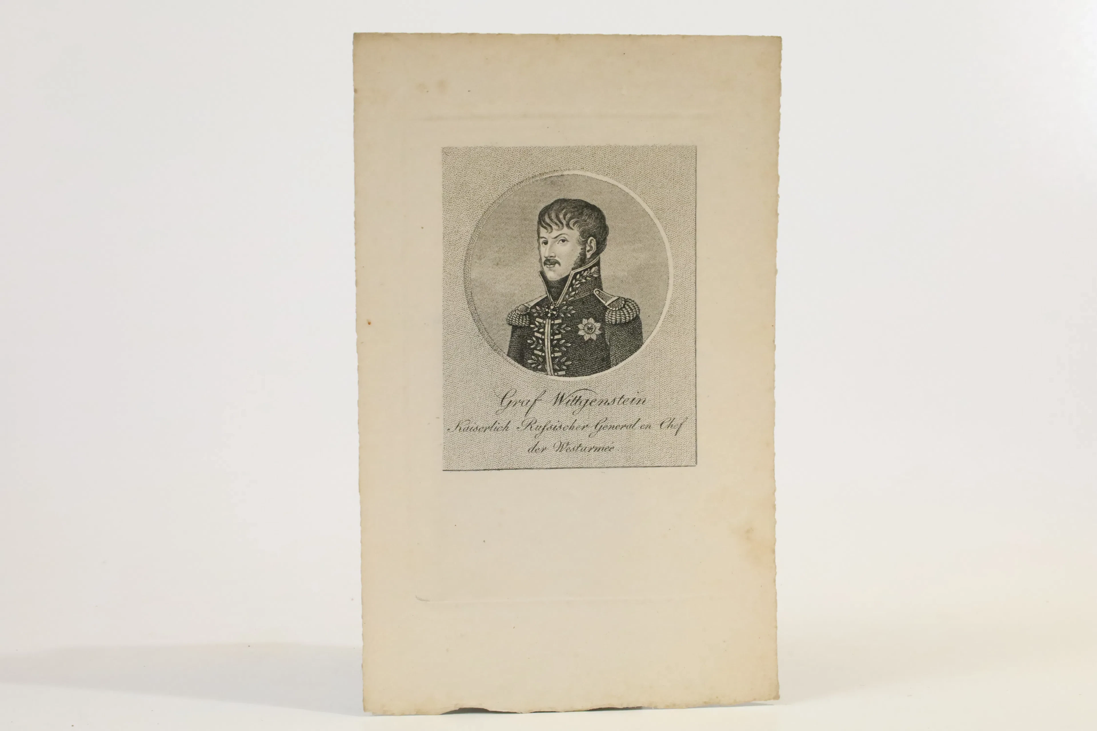 RYSSLAND. PETER CHRISTIANOVITJ WITTGENSTEIN (1768–1843), ”GRAF WITTGENSTEIN”