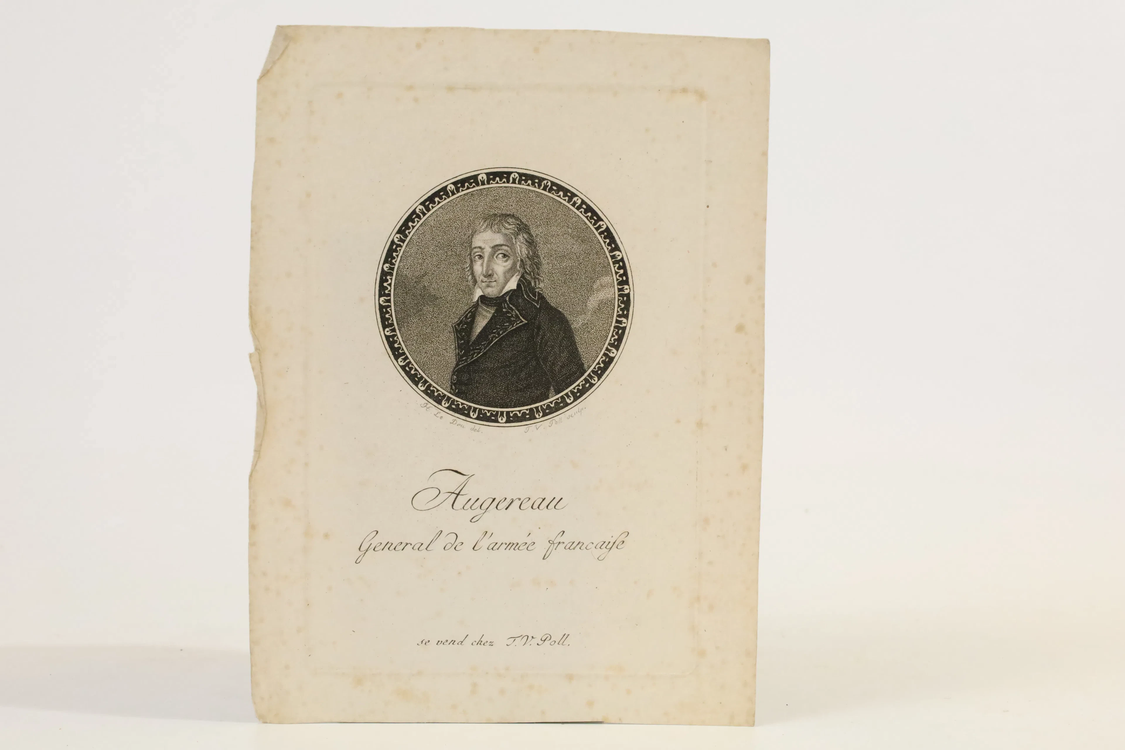 FRANKRIKE/TYSKLAND Theodor Vincenz Poll (född 1770), efter Hilaire