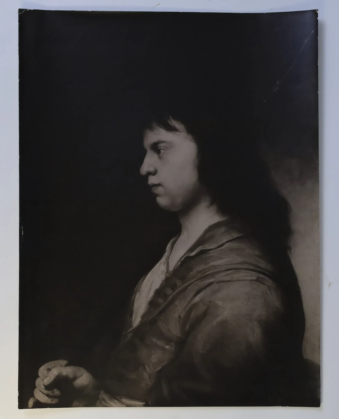 GOVERT FLINCK, TILLSKRIVEN – PORTRÄTT AV EN UNG MAN, PROVENIENSFOTOGRAFI